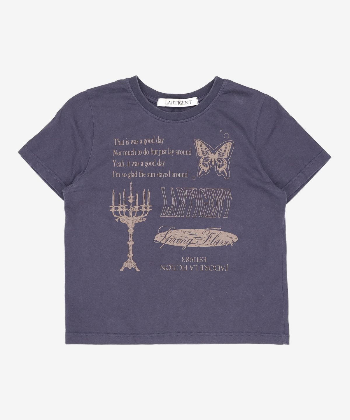 라티젠(LARTIGENT) 반소매 티셔츠 FREE
