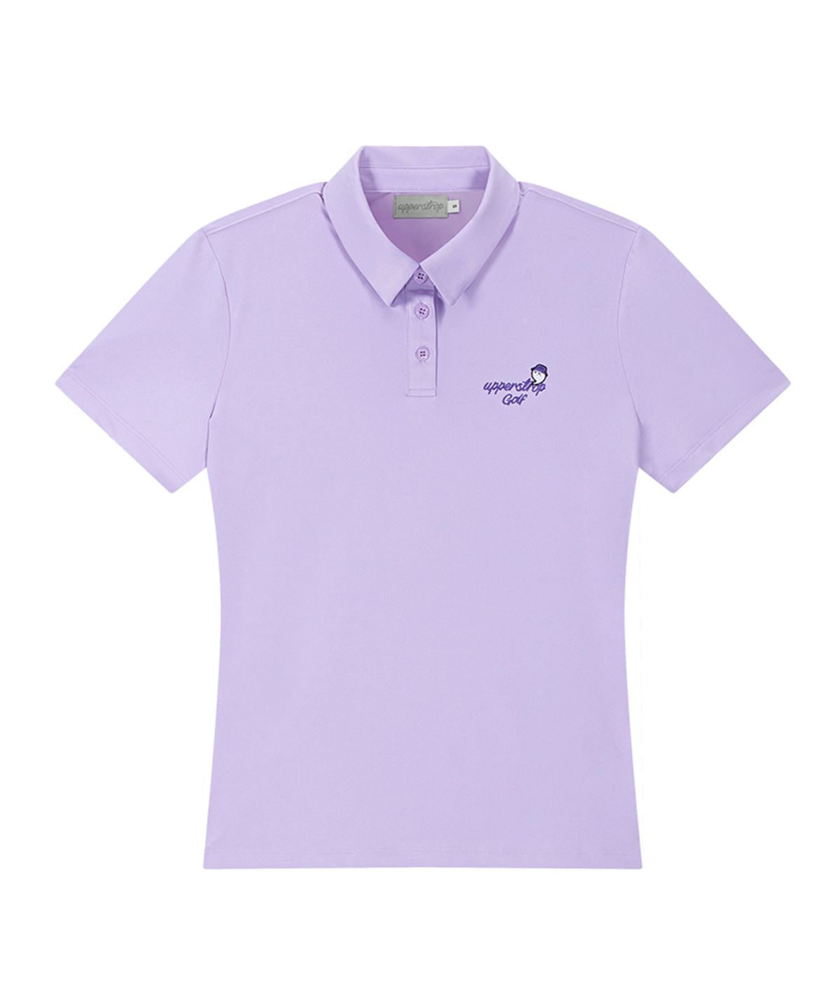 어퍼스트롭 골프(UPPERSTROP GOLF) [UWTF1024-04] 여성 베이직 반팔 카라 티셔츠 소프트라벤더
