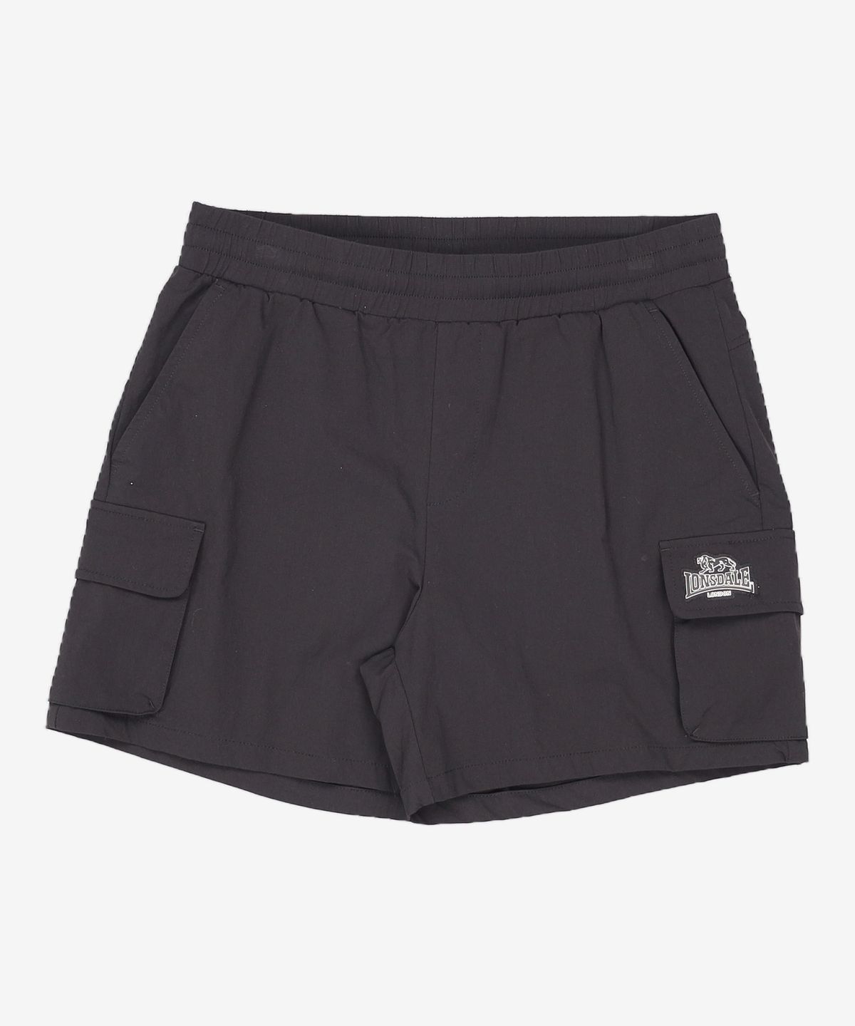론즈데일(LONSDALE) 포켓형 우븐 4부 팬츠 블랙 LMBPT763FBK 27