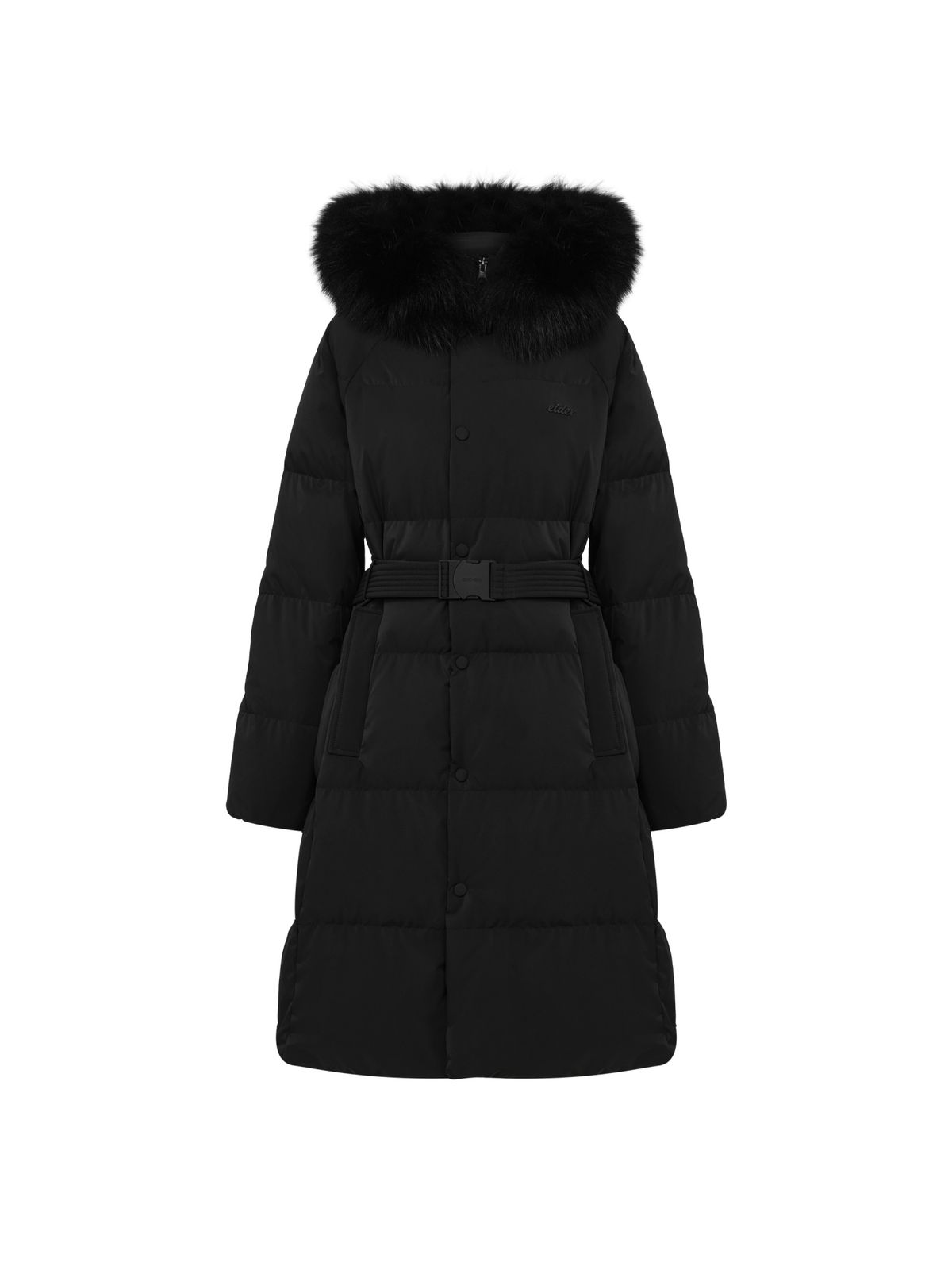아이더(EIDER) MONGLIT FOX (몽글릿 폭스) 여성 롱 구스 다운 자켓_Black