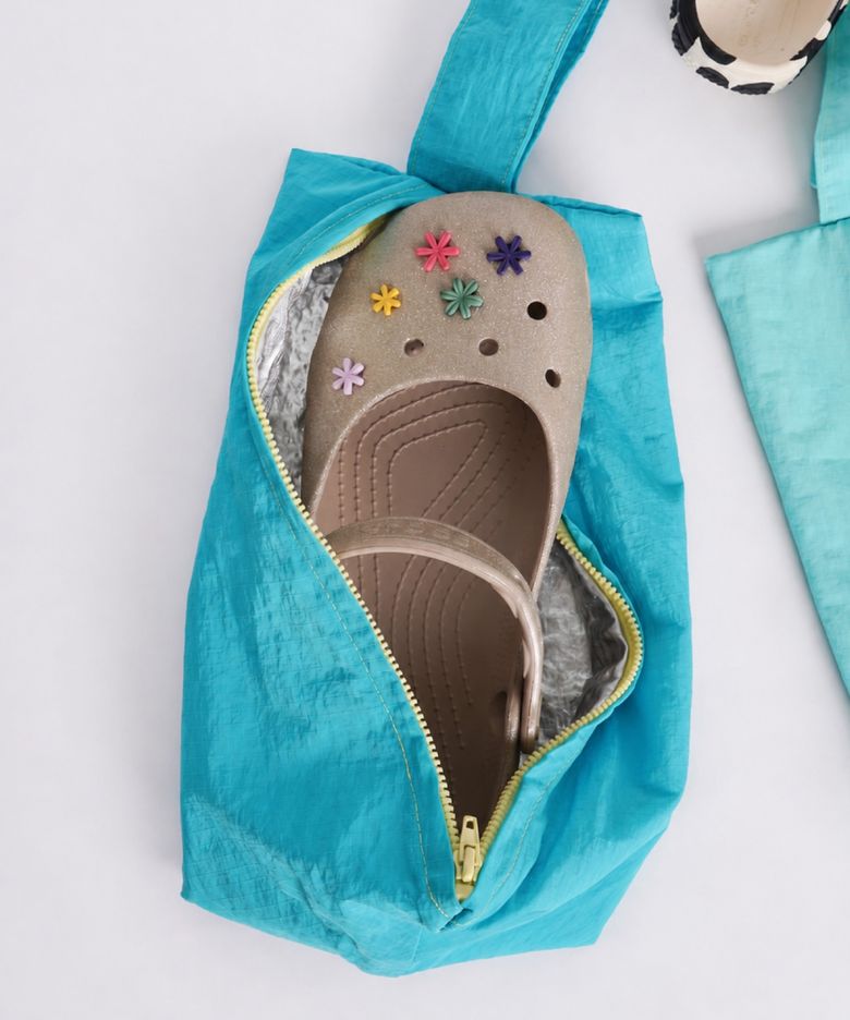 Shoe pouch, Splash blue