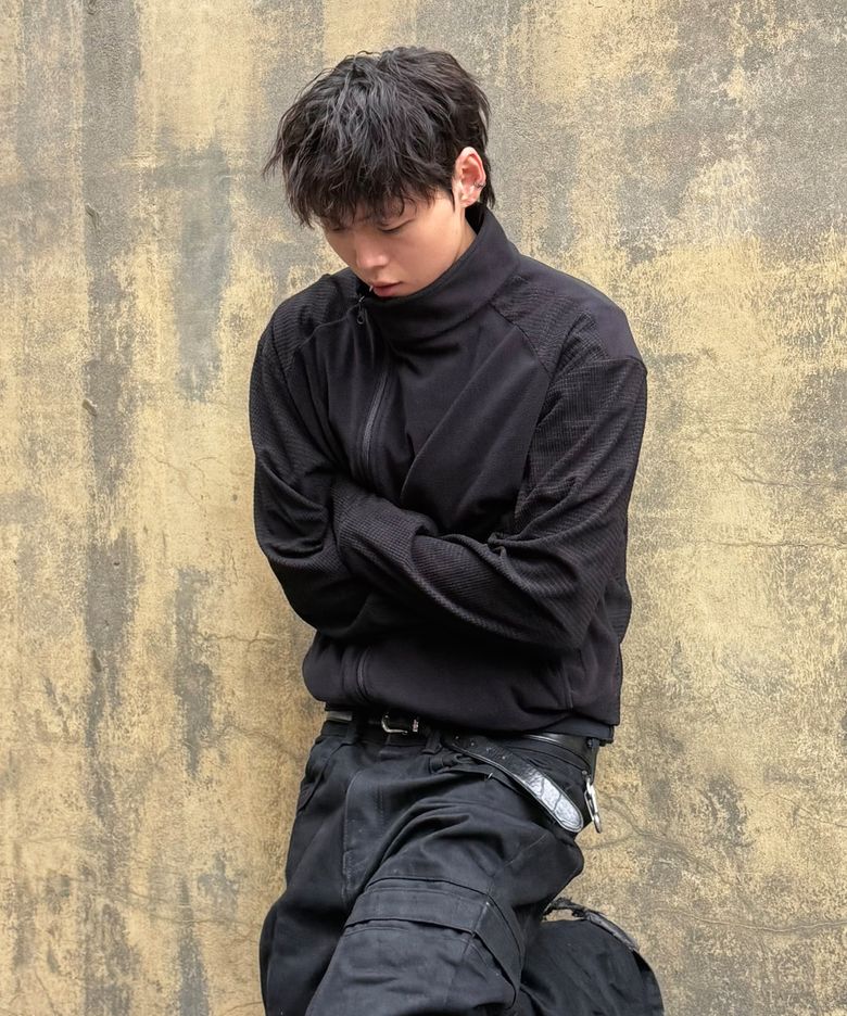 [9999x후디진호] Asymmetric Utility Fleece