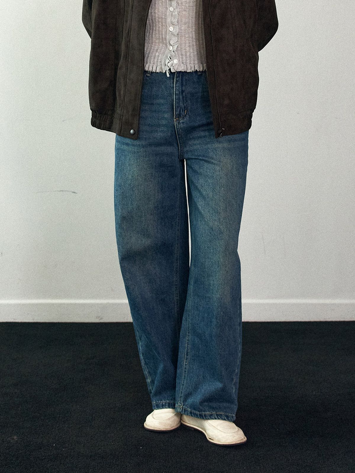 헌치(HUNCH) Cocoon Fit Denim Pants