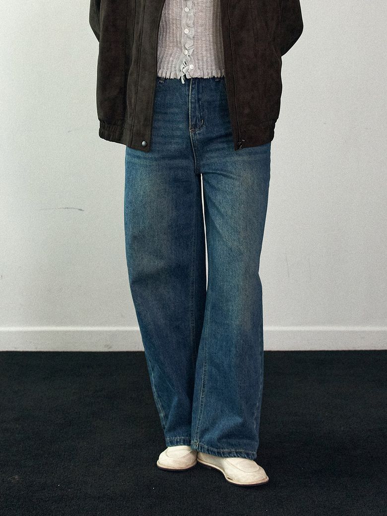 Cocoon Fit Denim Pants