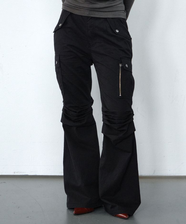 sh bootcut pants (black)