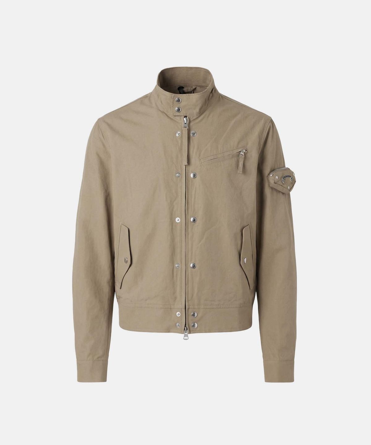 배드블러드(BADBLOOD) Viper v2 High-Neck Jacket - Beige