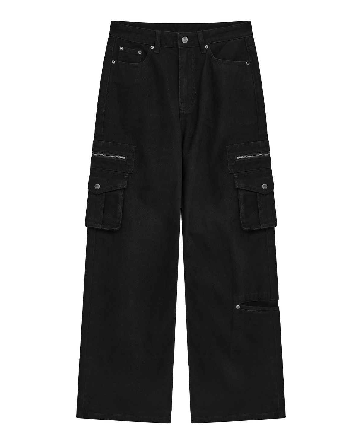 미드나잇 무브(MIDNIGHT MOVE) zip st pants (black)