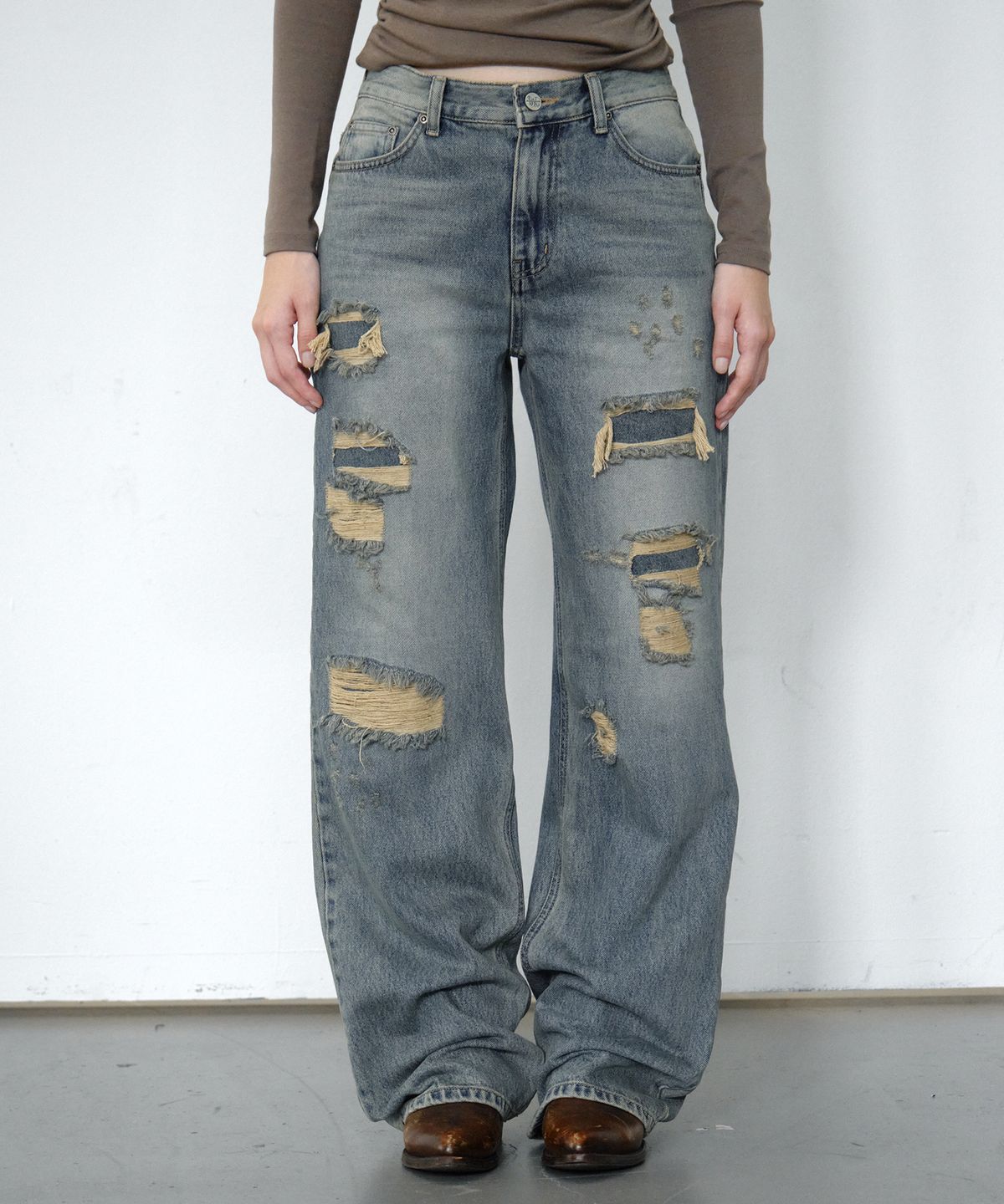 미드나잇 무브(MIDNIGHT MOVE) db dg pants (blue)
