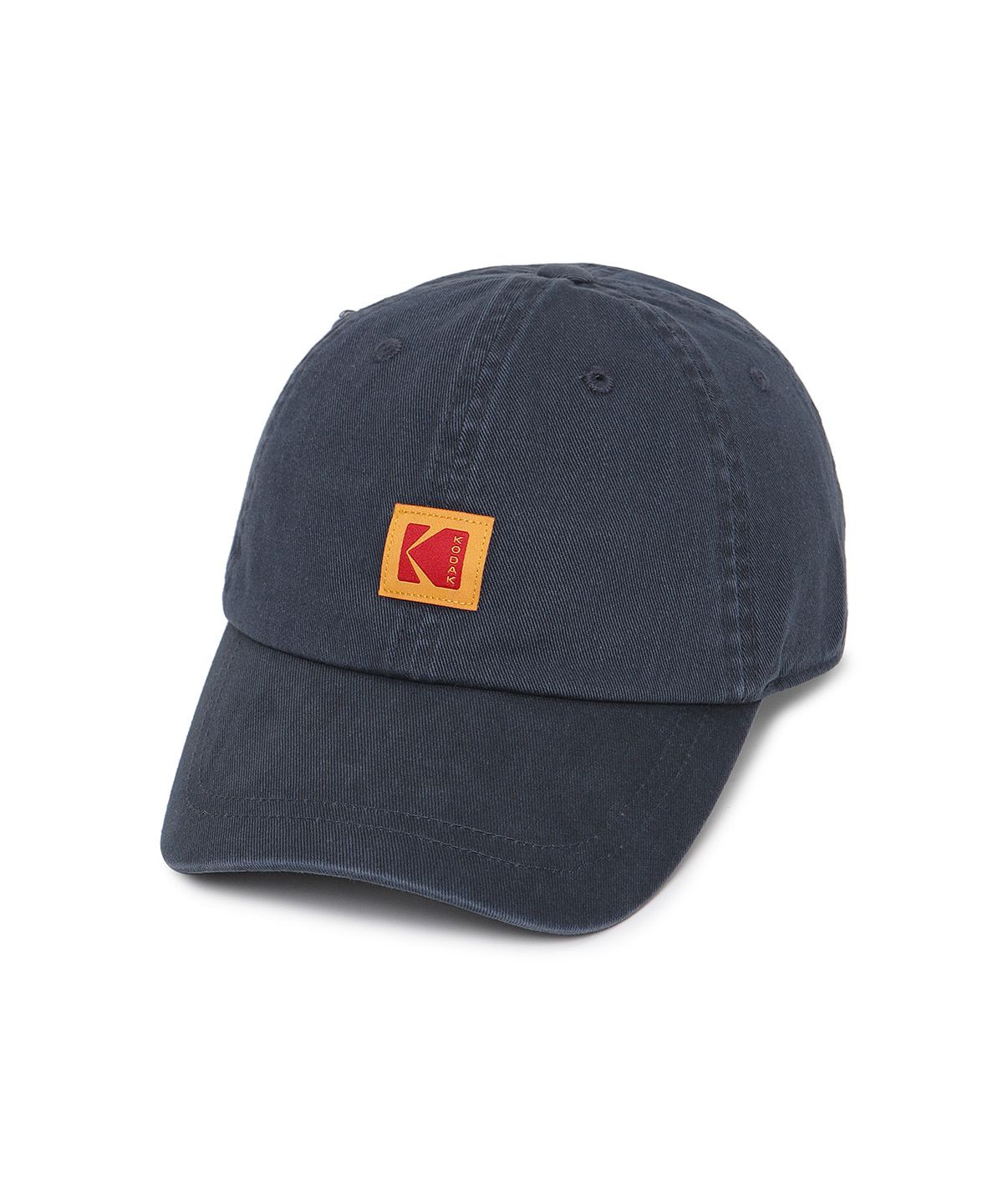 코닥(KODAK) 릴렉스핏 스퀘어로고 볼캡 NAVY