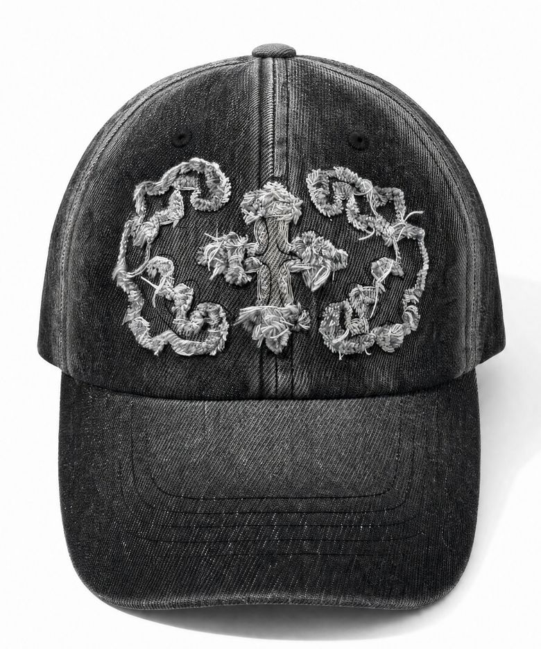 Stem Maxi Denim Cap Black