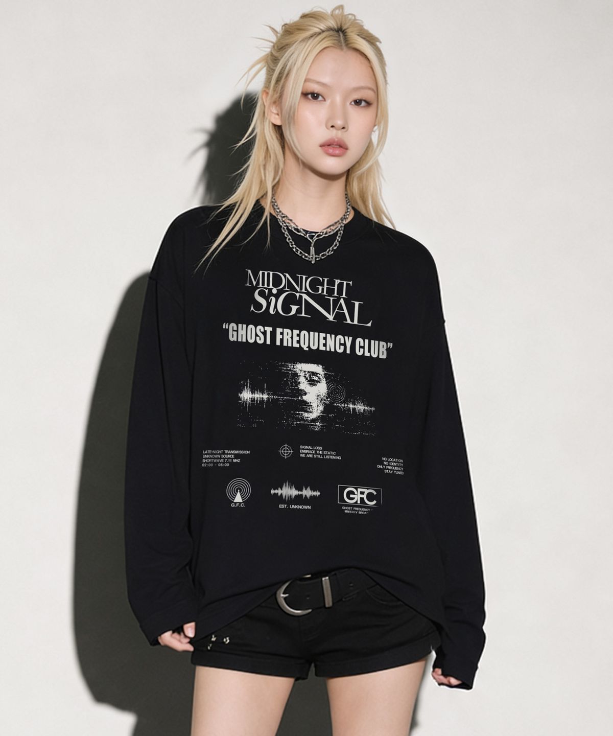 아티스트웨어(ARTISTWEAR) 레코드시그널 긴팔티