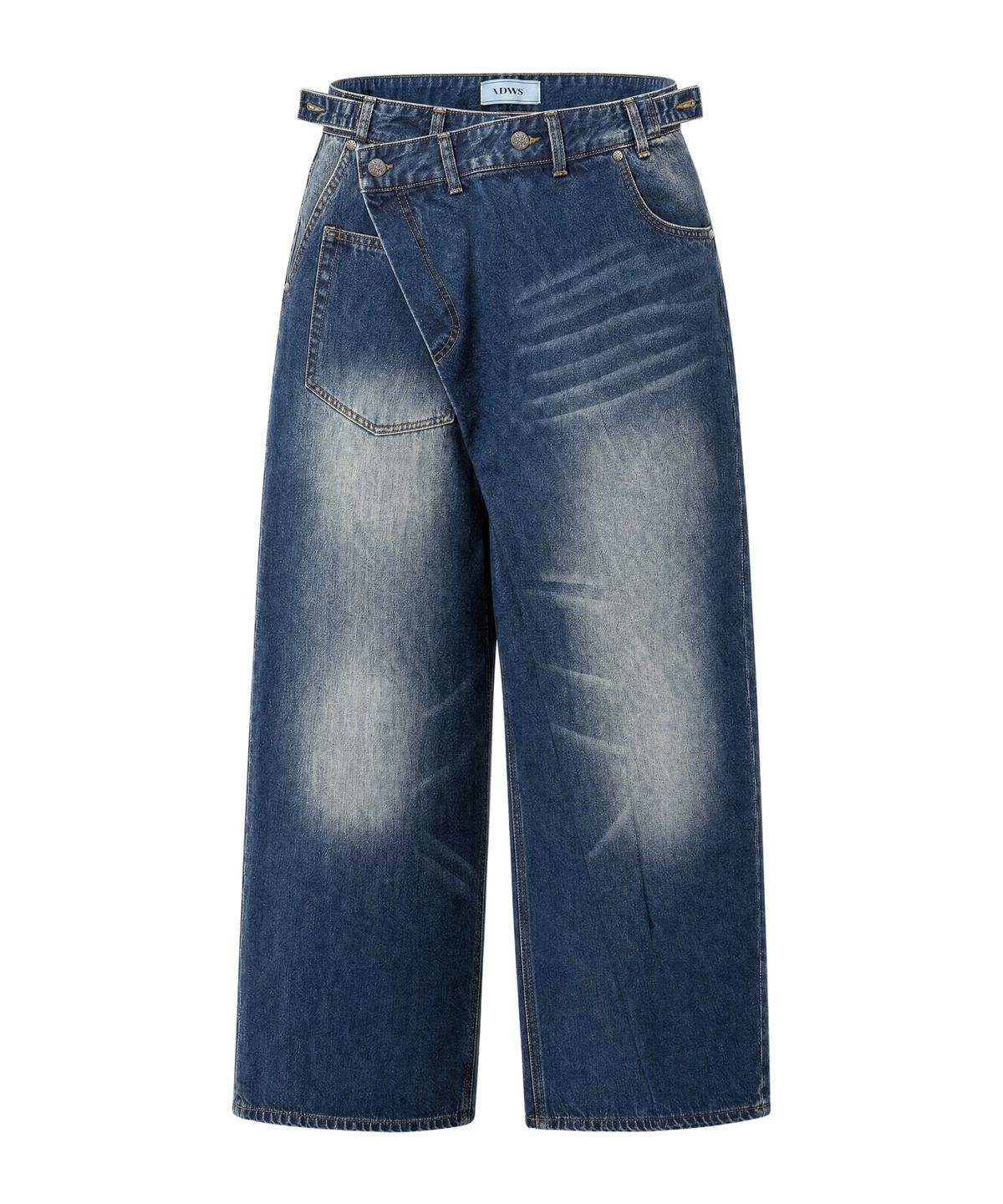 아이돈워너셀(IDWS) Hook Line Denim Pants Indigo