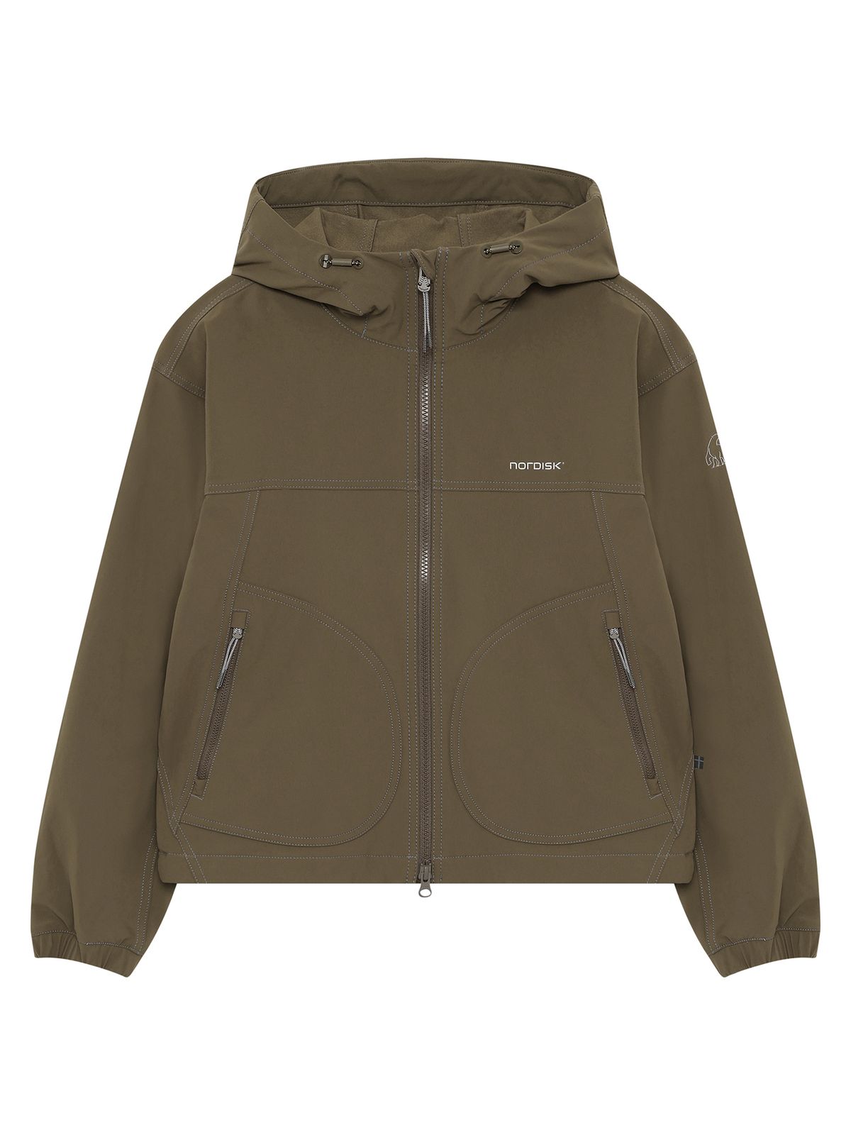 노르디스크(NORDISK) 로프텐 후디 자켓 - W_Beige BROWN OWU26172BB