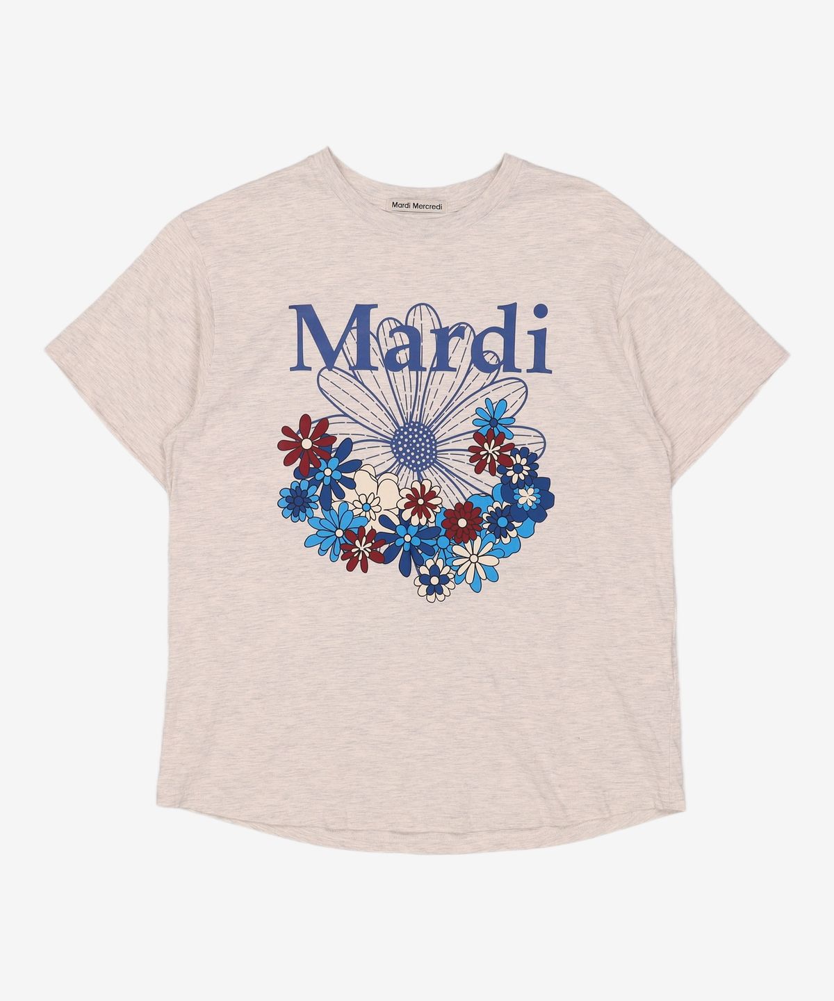 마르디 메크르디(MARDI MERCREDI) 반소매 티셔츠 ONE SIZE