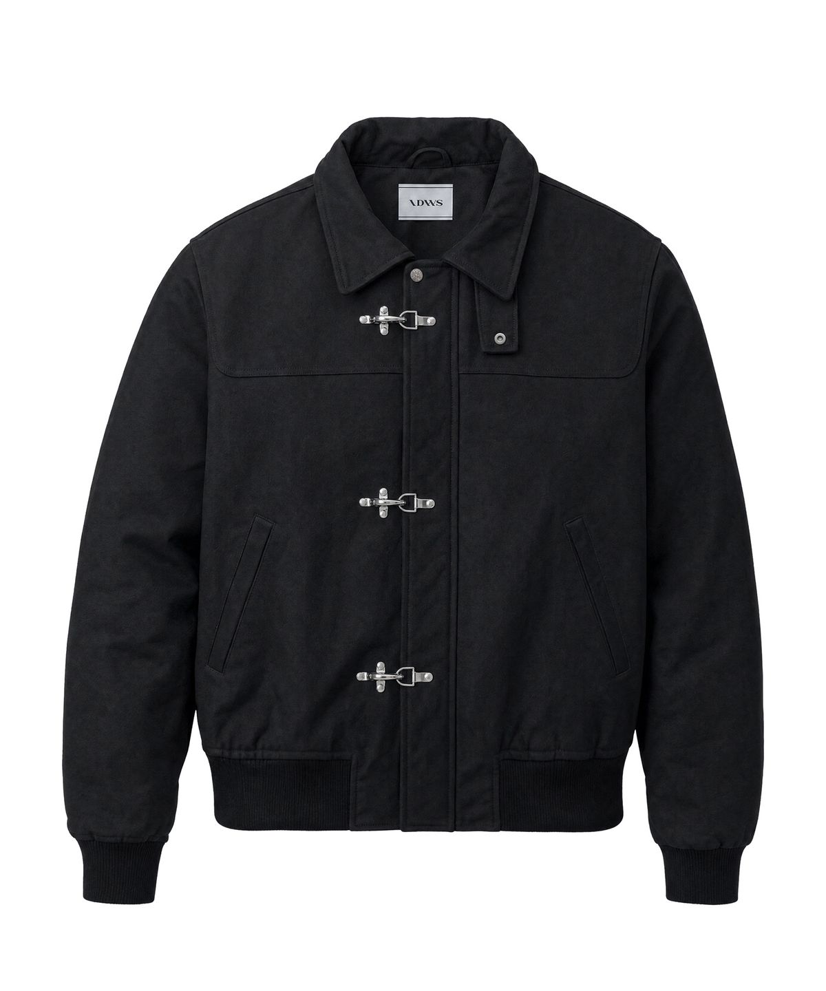 아이돈워너셀(IDWS) Util Hook Buckle Jumper Black