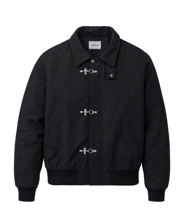 Util Hook Buckle Jumper Black