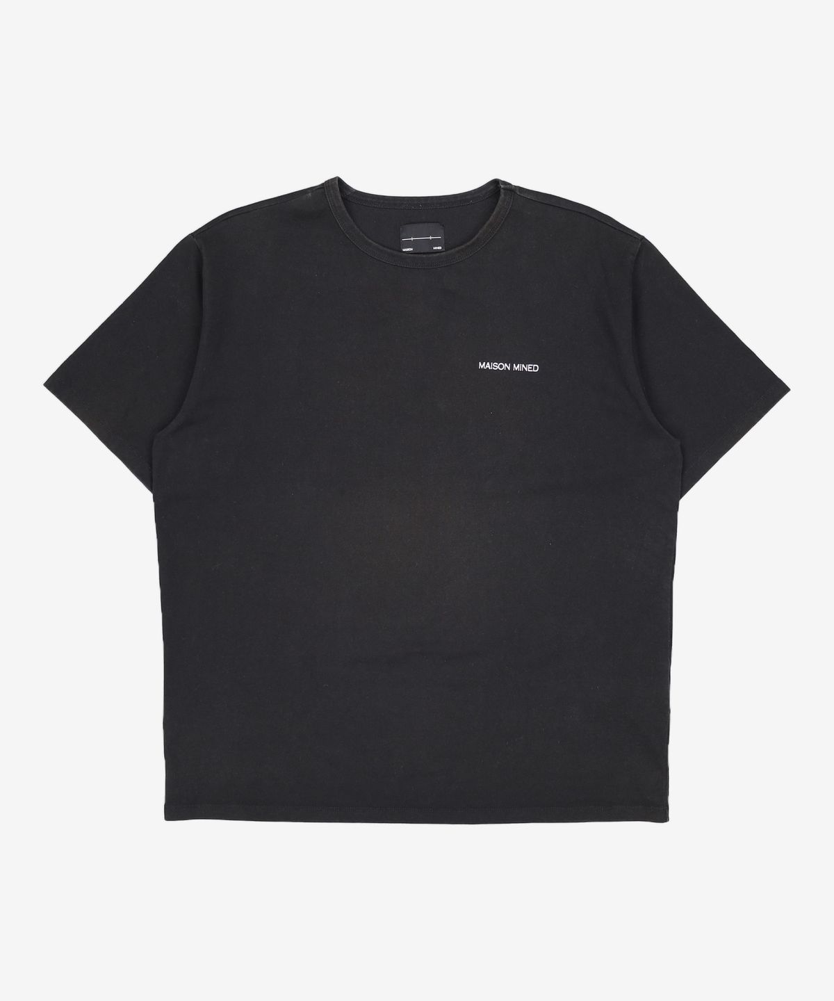 메종미네드(MAISON MINED) [2PACK] SMALL LOGO HALF SLEEVE L