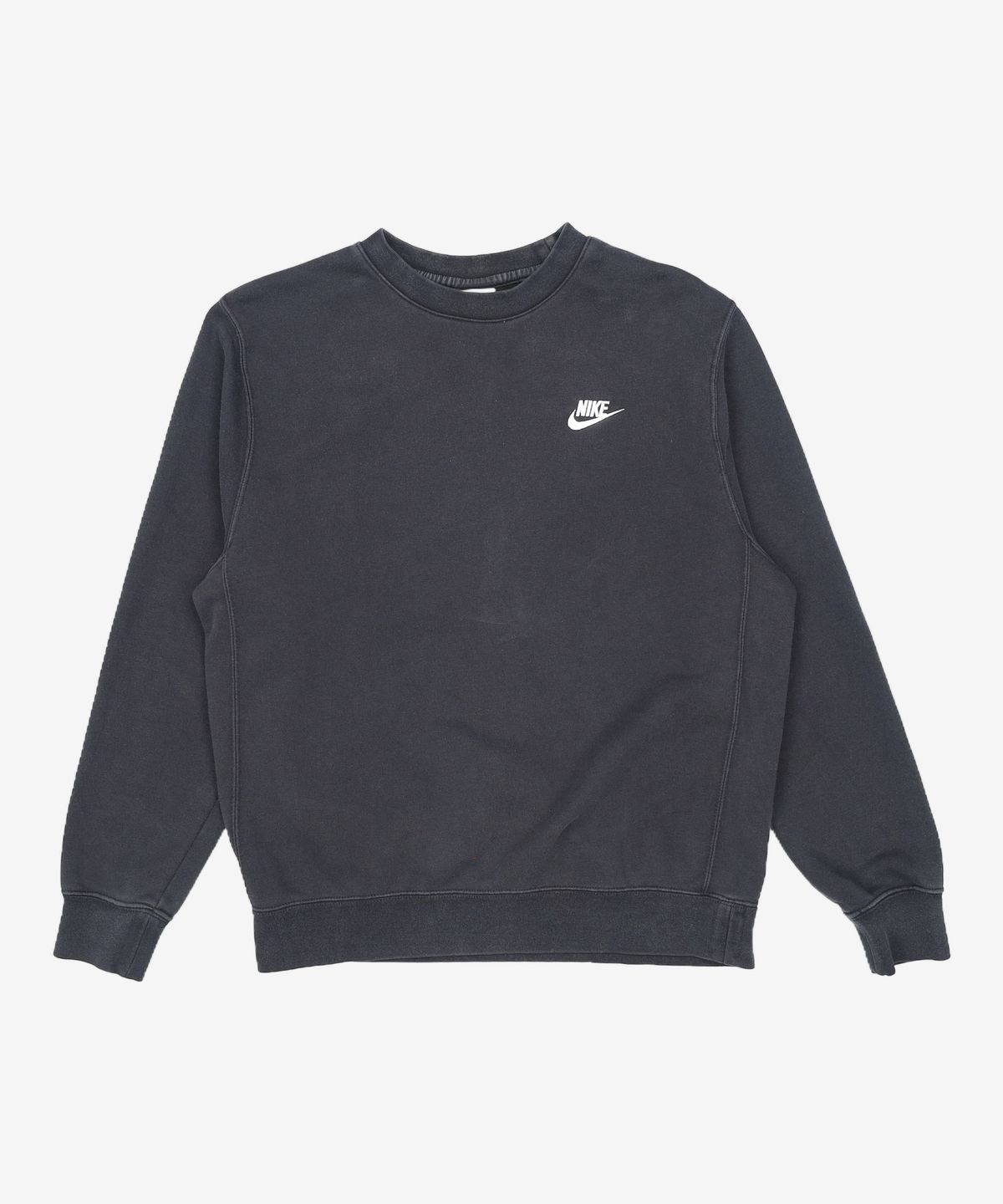 나이키(NIKE) 스포츠웨어 클럽 프렌치 테리 크루 M - 블랙:화이트 / BV2667-010 M