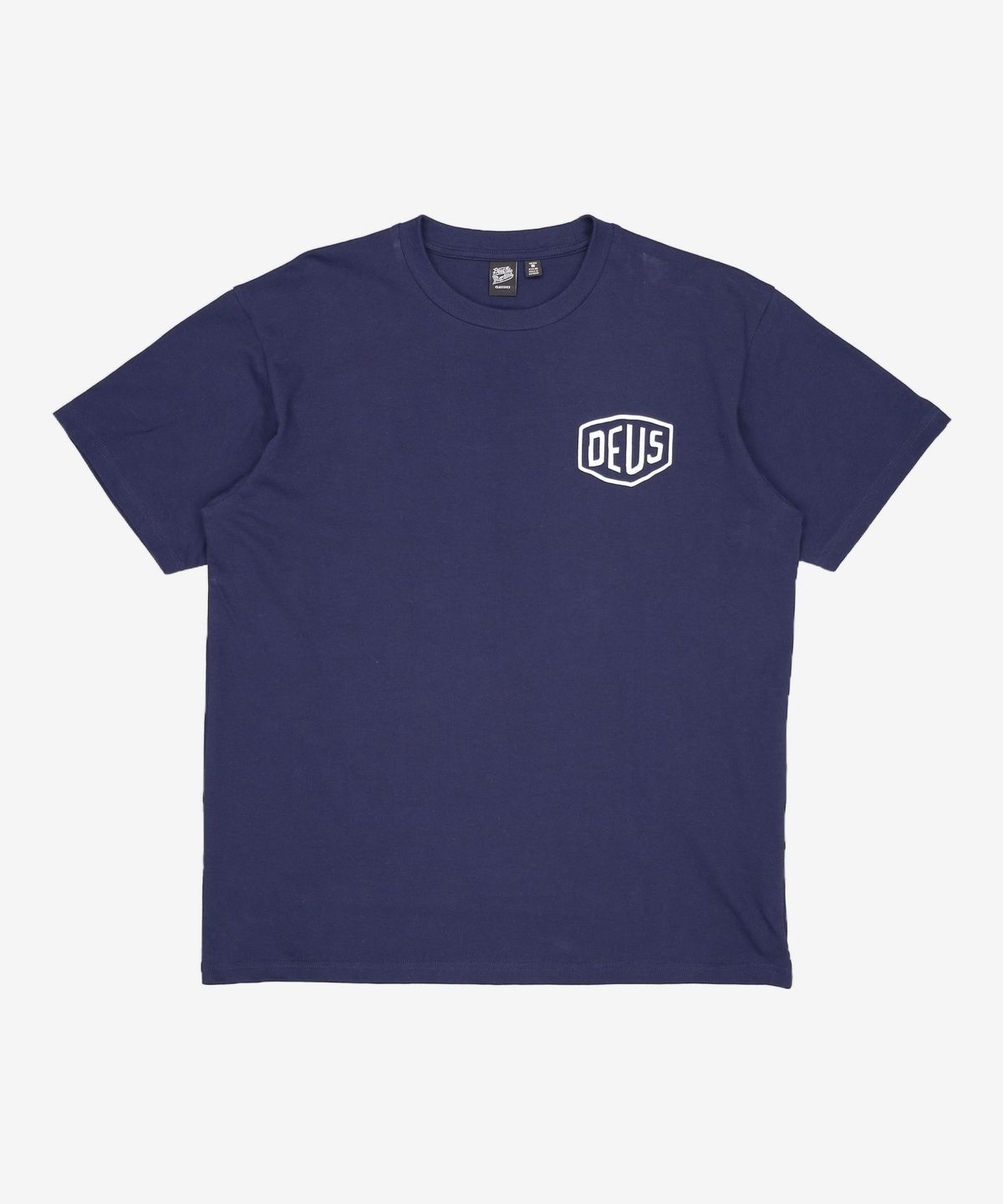 데우스 엑스 마키나(DEUS EX MACHINA) Seoul College Address Tee_Navy M