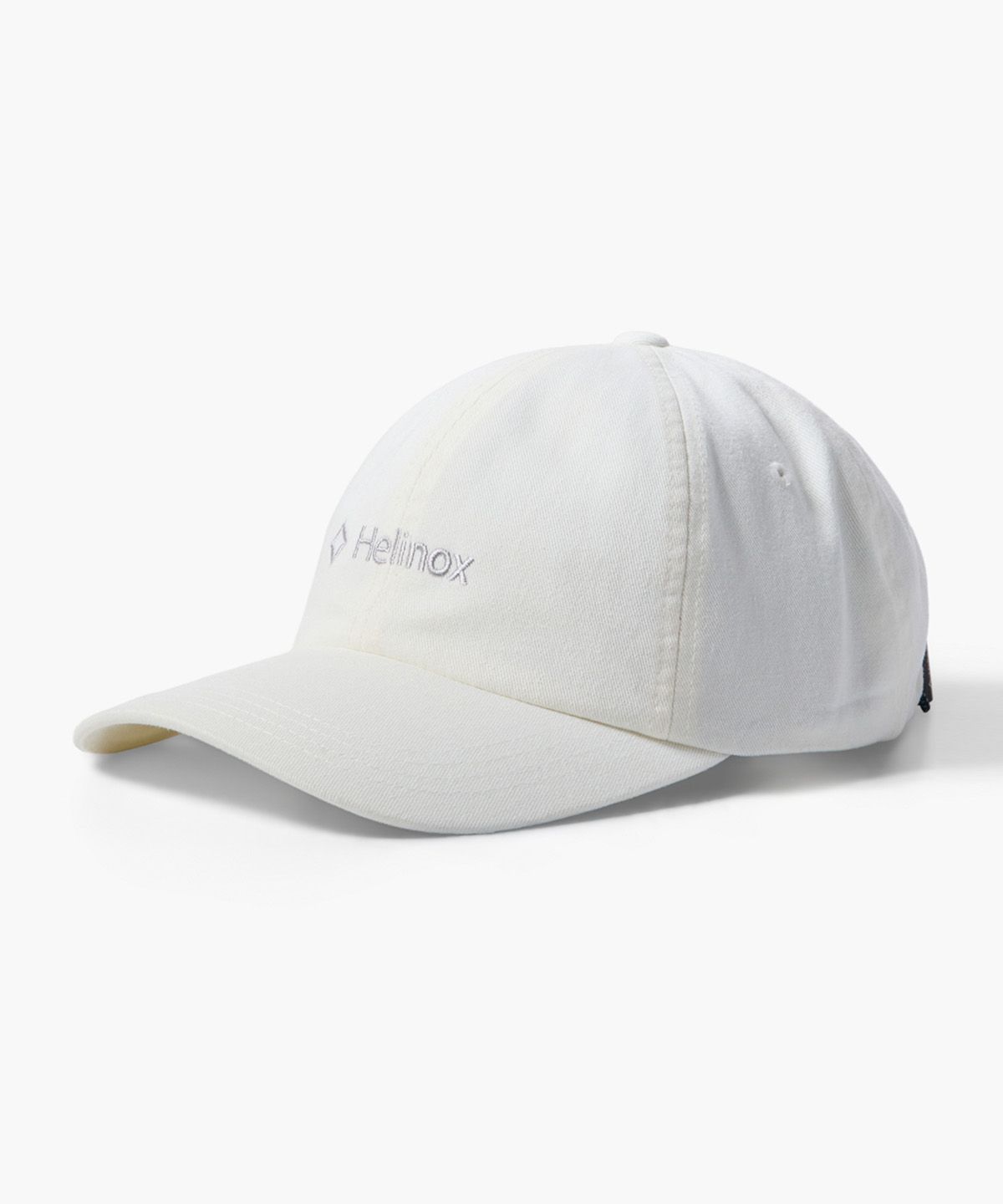 헬리녹스 웨어(HELINOX WEAR) 면트윌 6패널 로고 볼캡_Ivory