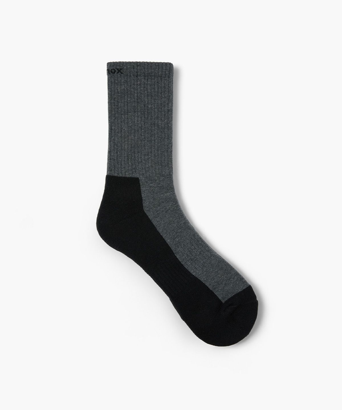 헬리녹스 웨어(HELINOX WEAR) 코튼 멜란지 크루 삭스_Charcoal Gray