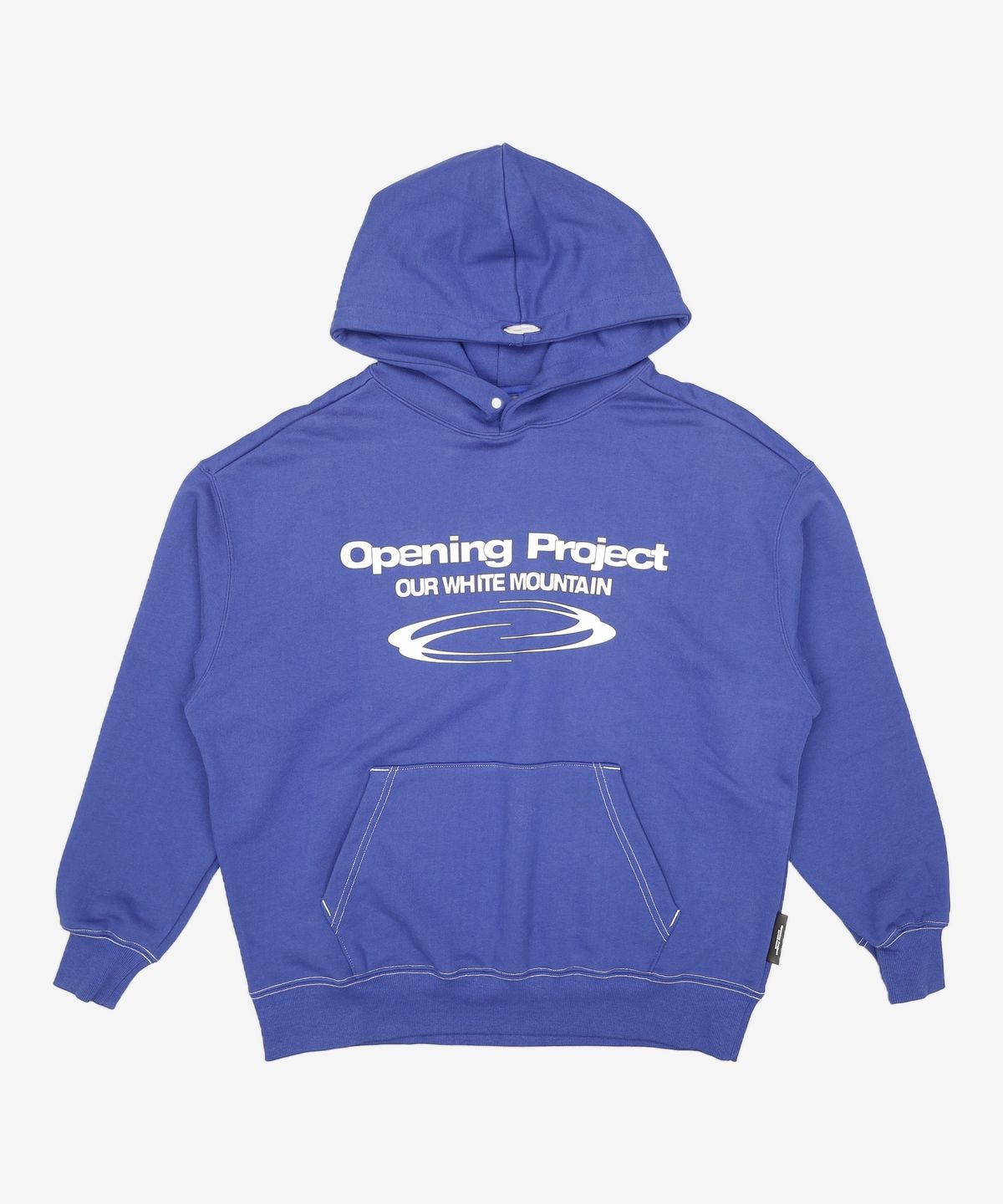 오프닝프로젝트(OPENING PROJECT) Identity Hoodie - Cobalt Blue 1