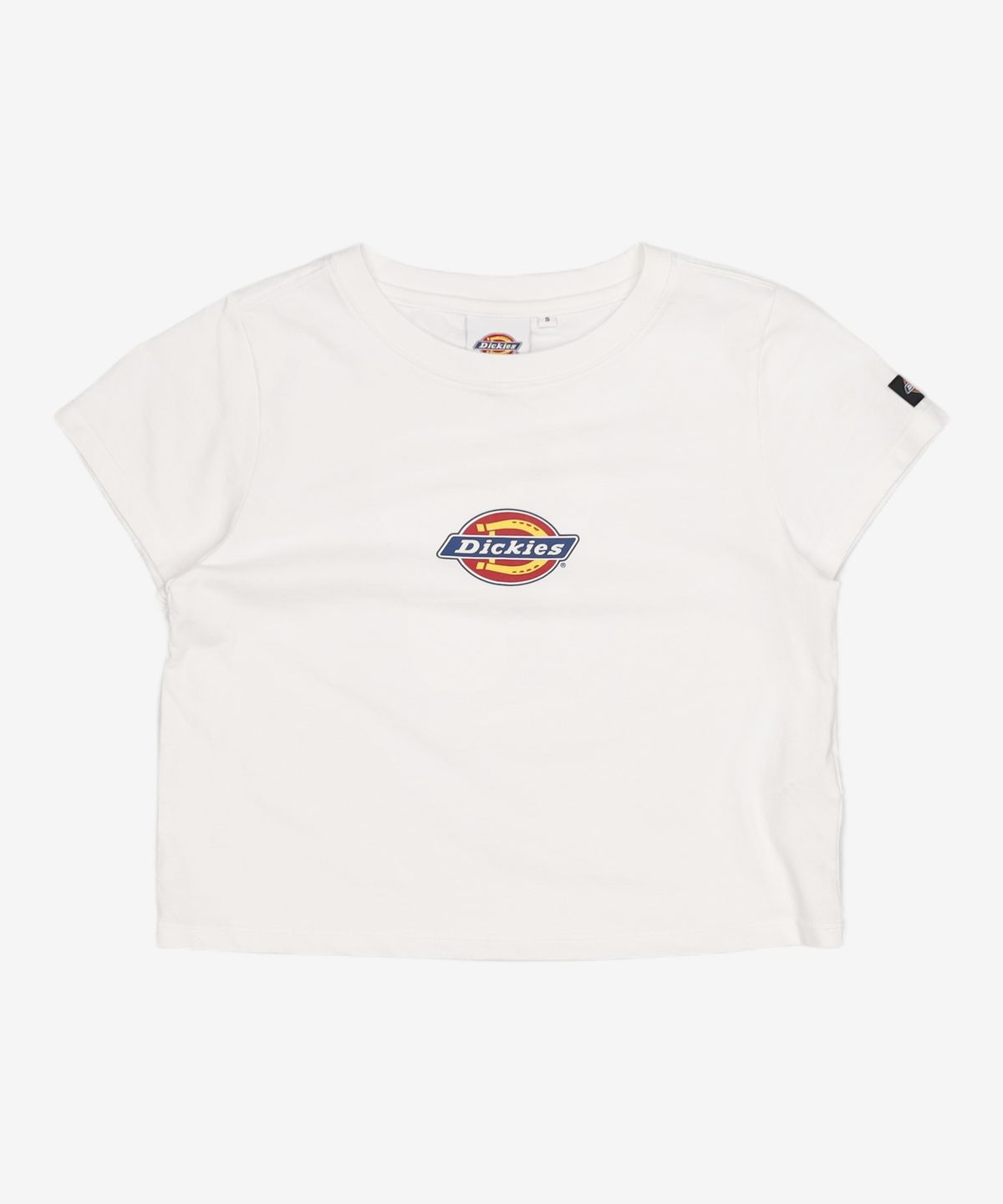 디키즈(DICKIES) 오리지널 로고 크롭티 White S