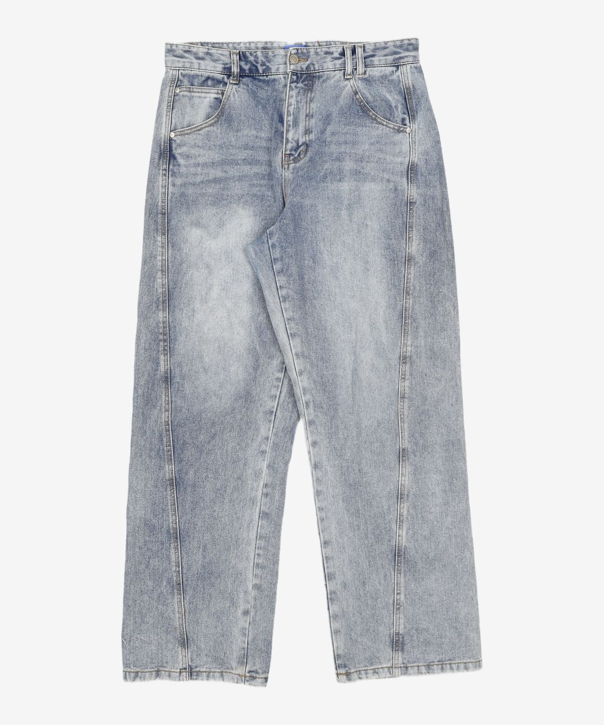 데케트(DECET) Curved Wide Jeans DCPT033Blue 32