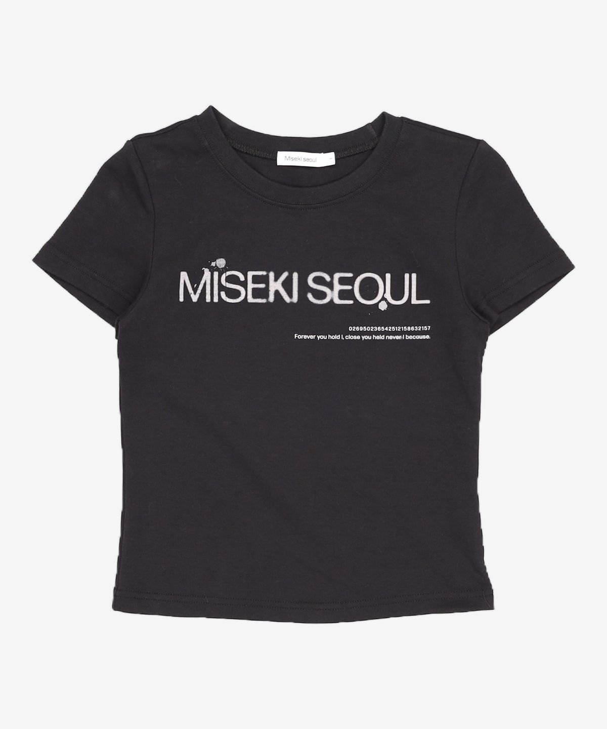 미세키서울(MISEKI SEOUL) Logo short sleeves BLACK 1