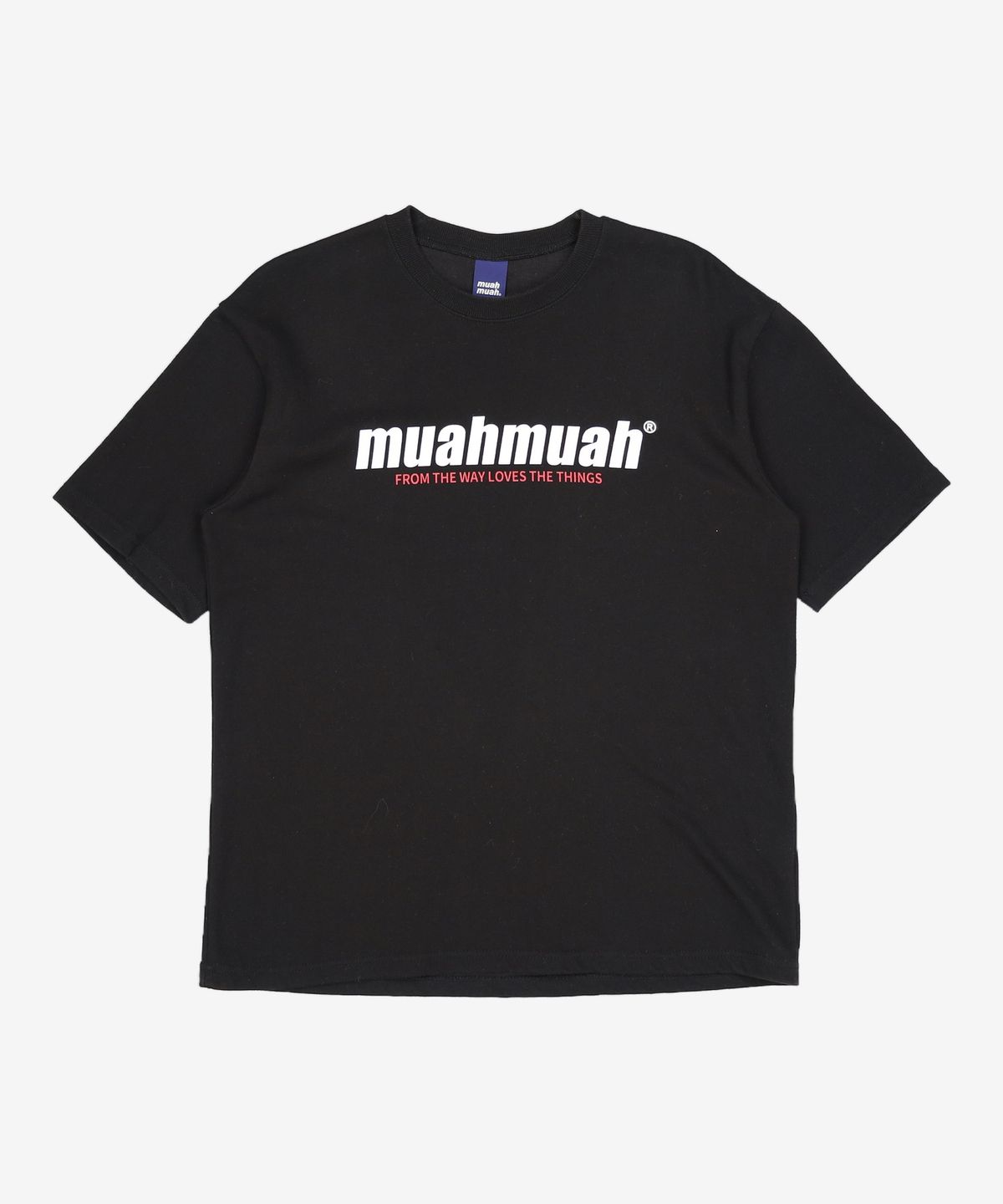 무아무아(MUAHMUAH) 반소매 티셔츠 FREE