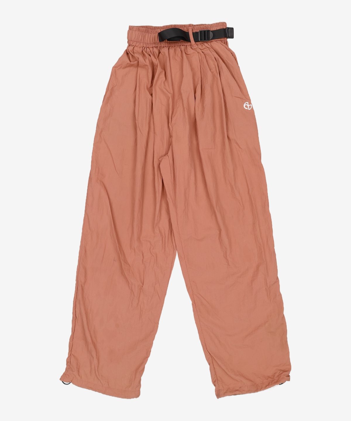 노매뉴얼(NOMANUAL) TWO TUCK NYLON PANTS - VINTAGE RED L