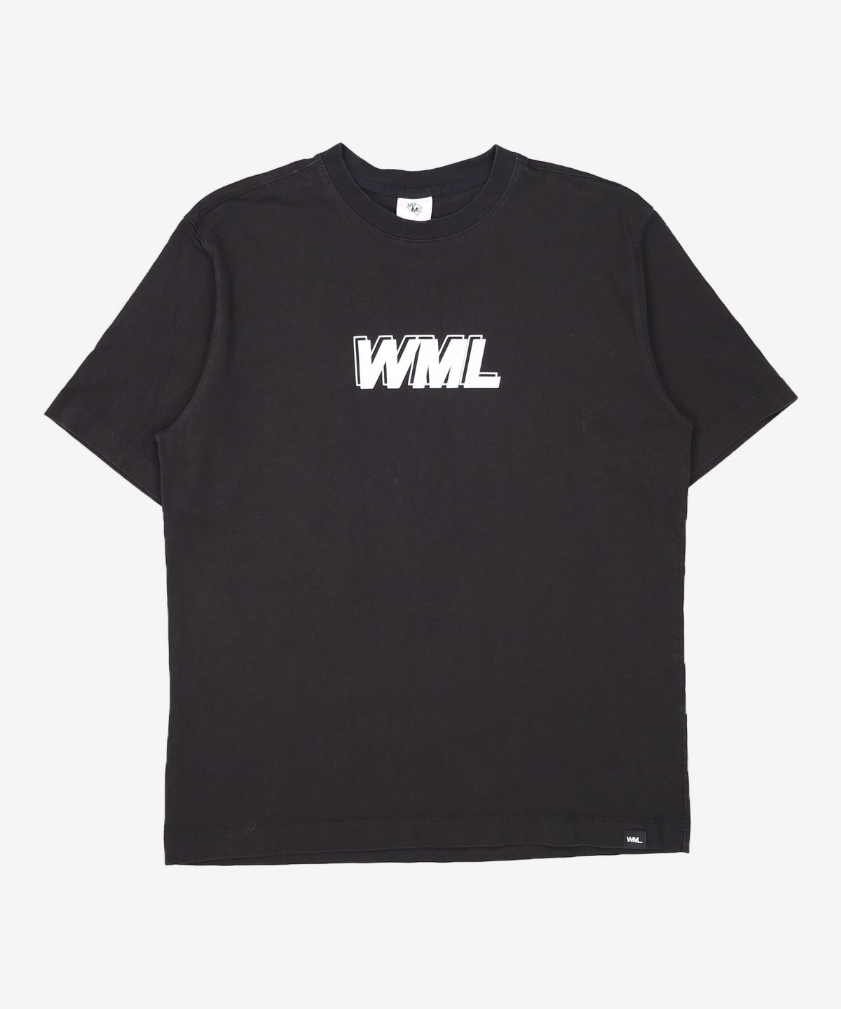 더블유엠엘(WML) 컬러 그래픽 반팔티셔츠_NNB5TR1291BKC L