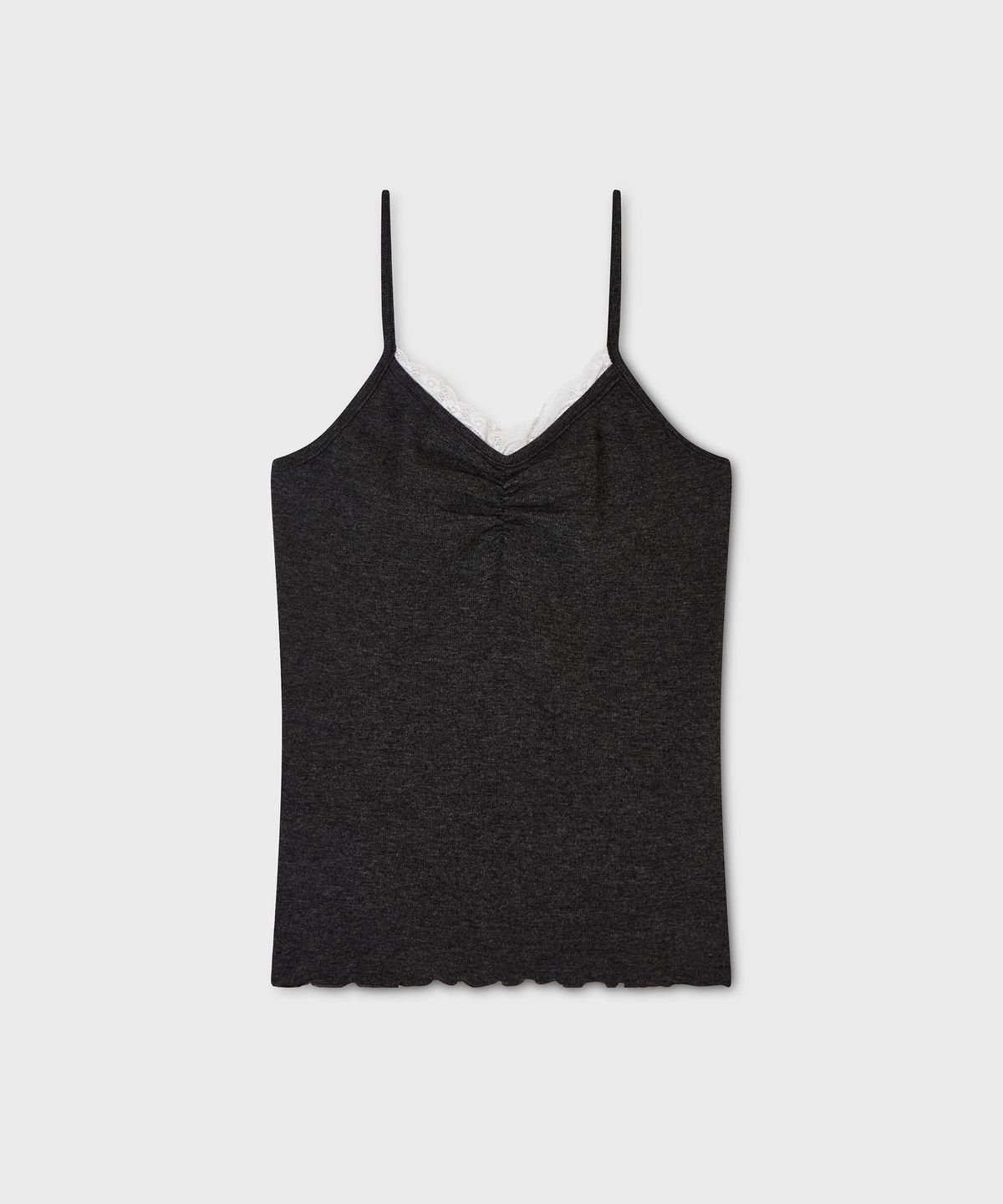 후아유(WHO.A.U) Lace Shirring Sleeveless(F) / WHRNG4991F
