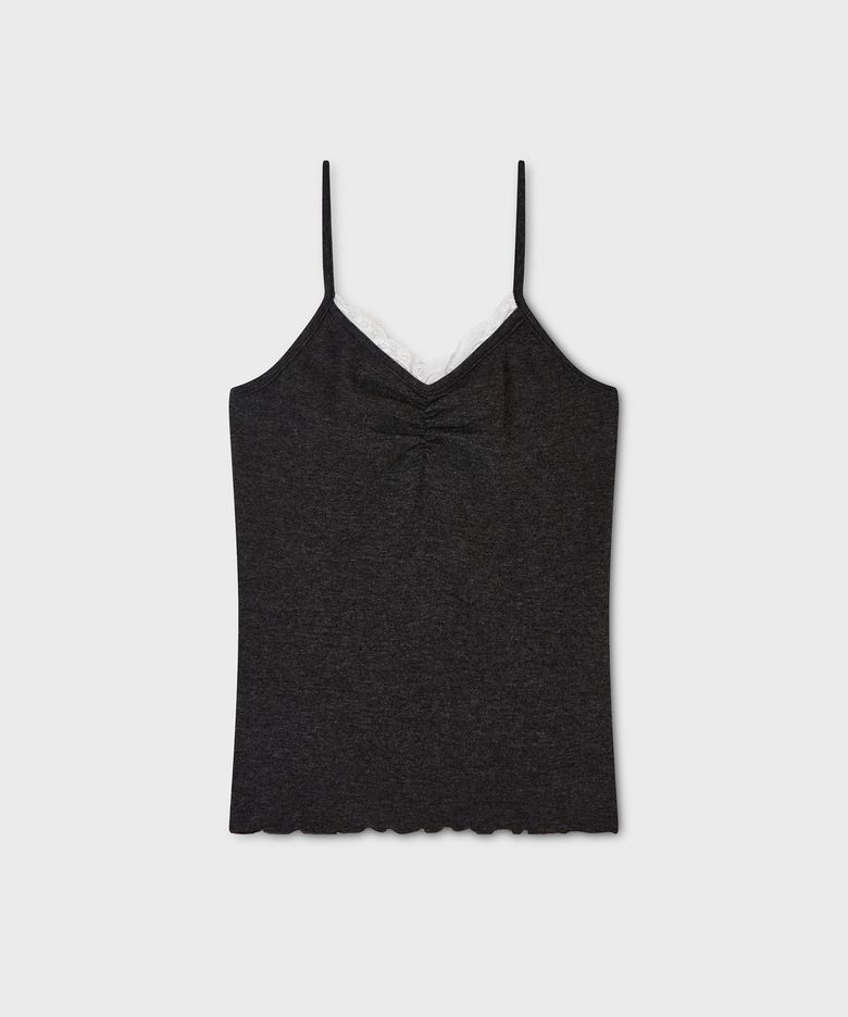 Lace Shirring Sleeveless(F) / WHRNG4991F