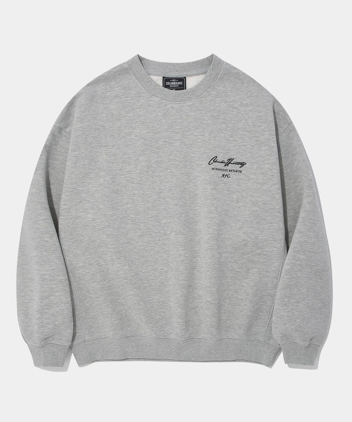 컬럼비아 유니버시티(COLUMBIA UNIVERSITY) NEW SCRIPT LOGO FLEECE SWEAT SHIRT_M.GRAY
