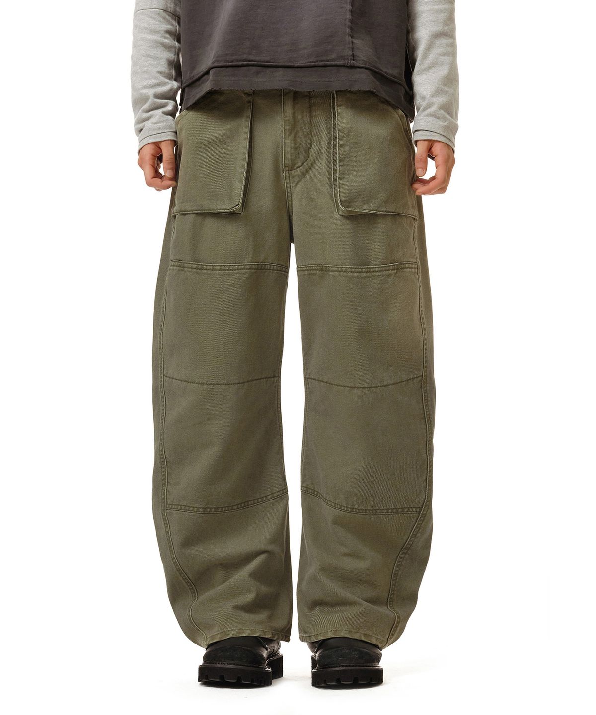데케트(DECET) Utility Fatigue Pants DCPT076Khaki