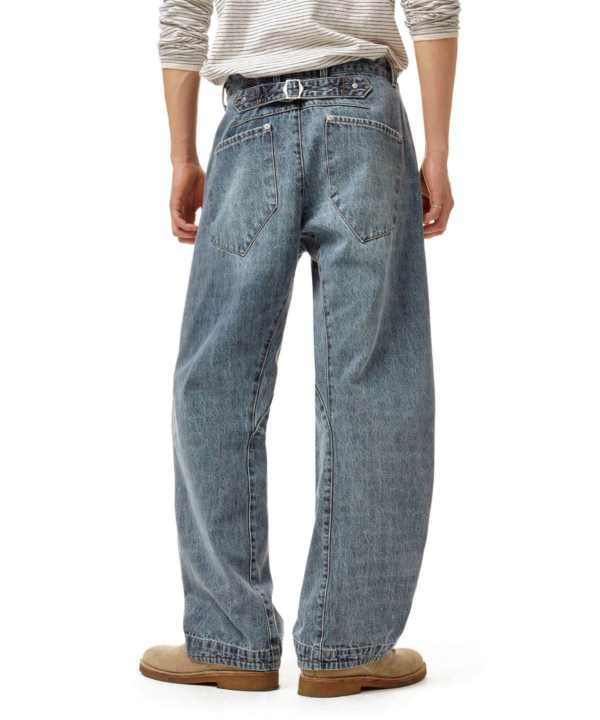 데케트(DECET) Engineered Pants DCPT077Blue
