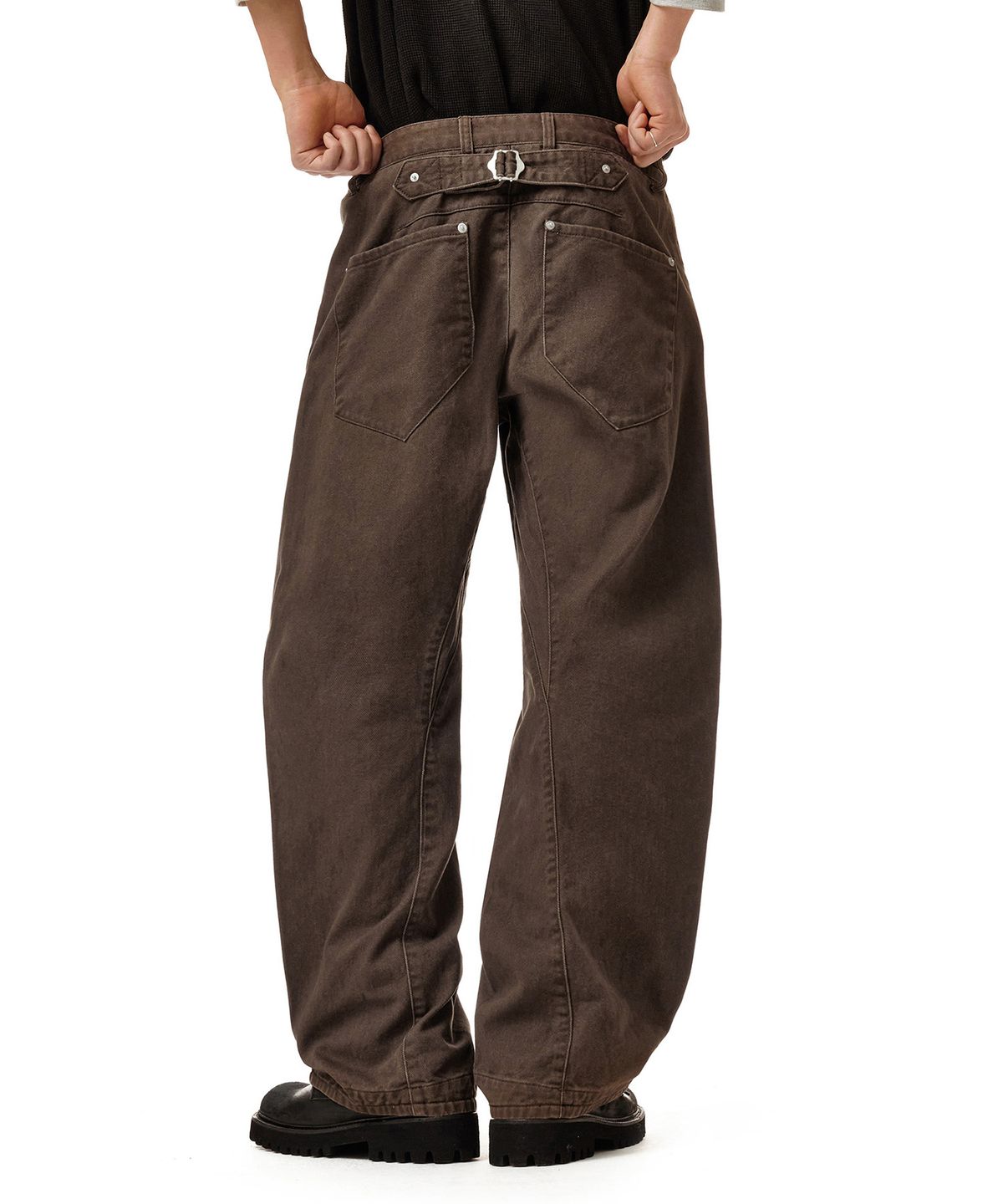 데케트(DECET) Engineered Pants DCPT077Brown