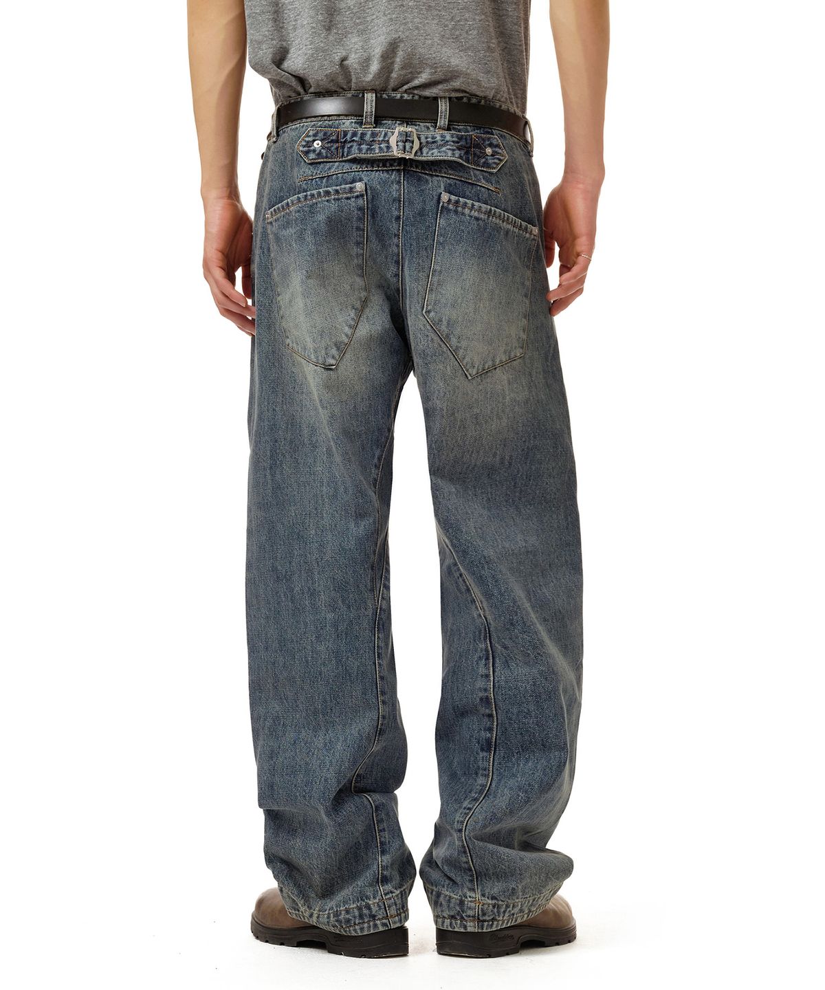 데케트(DECET) Engineered Pants DCPT077Indigoblue