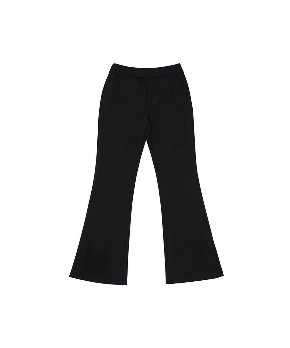 피브비(PIV’VEE) Nylon Bootcut Pants (ebony black)