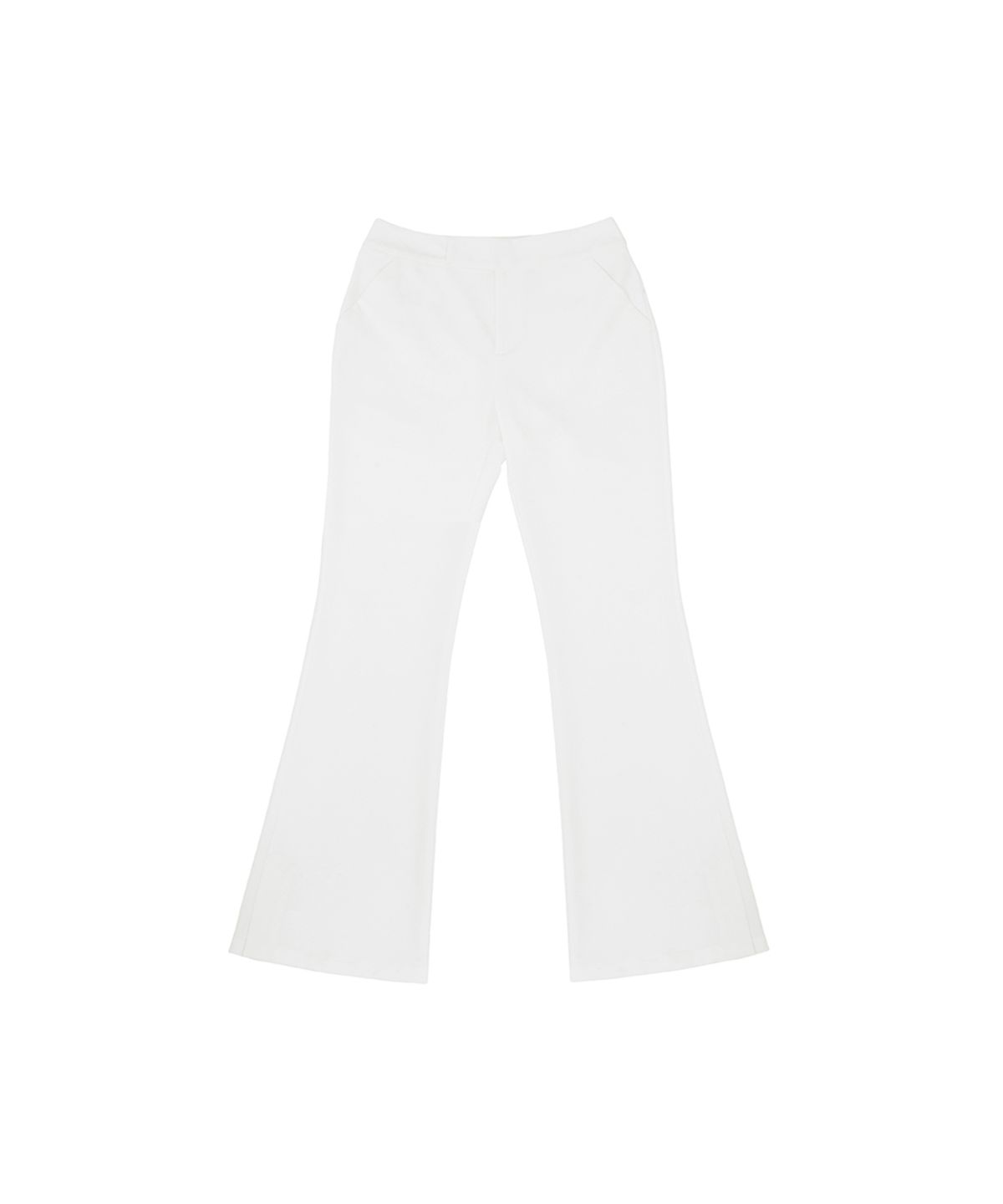 피브비(PIV’VEE) Nylon Bootcut Pants (cloud white)