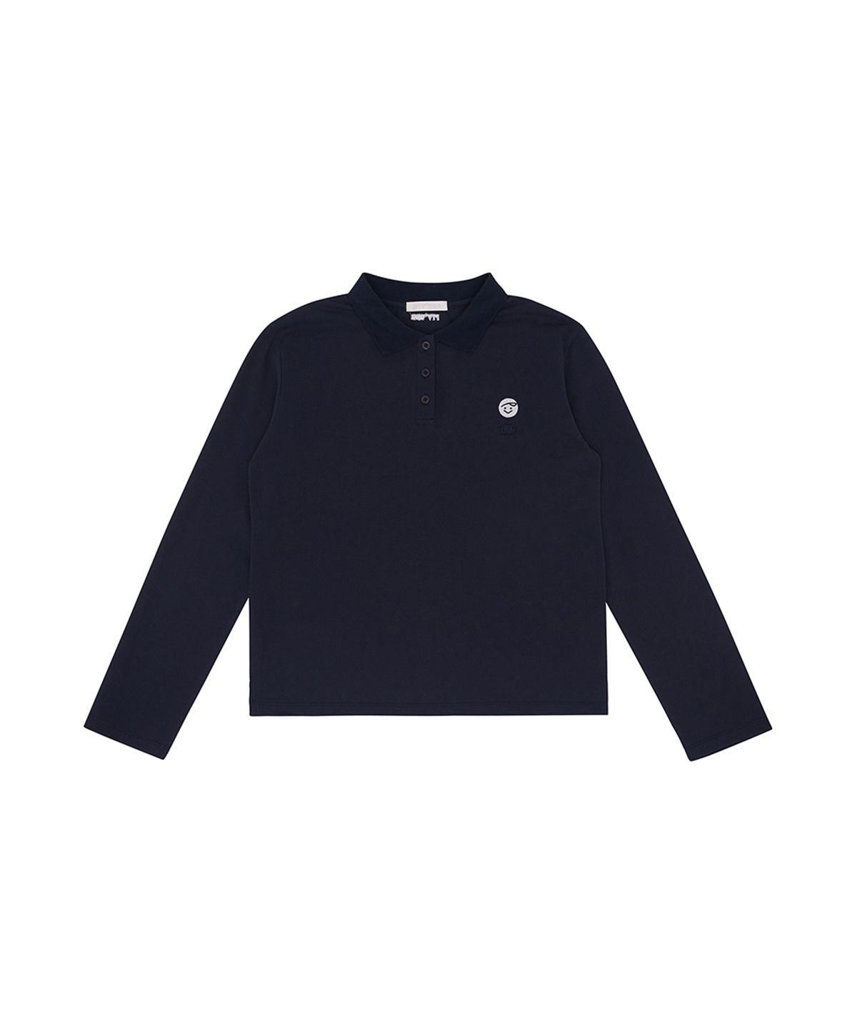 피브비(PIV’VEE) Emblem Basic PK Shirt (ocean navy)
