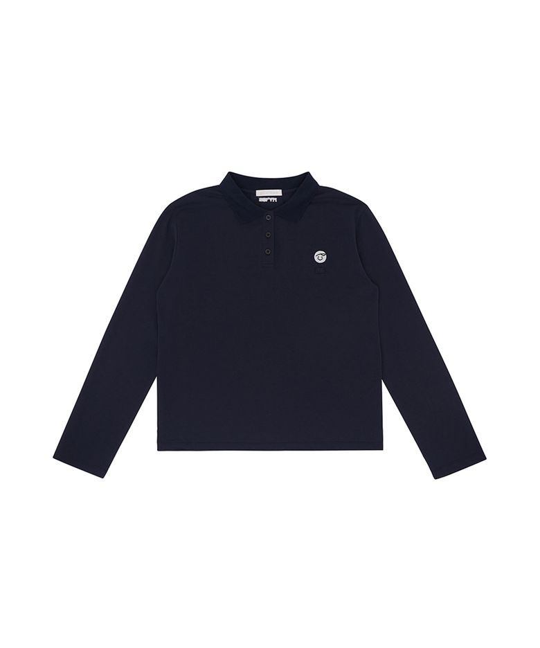 Emblem Basic PK Shirt (ocean navy)