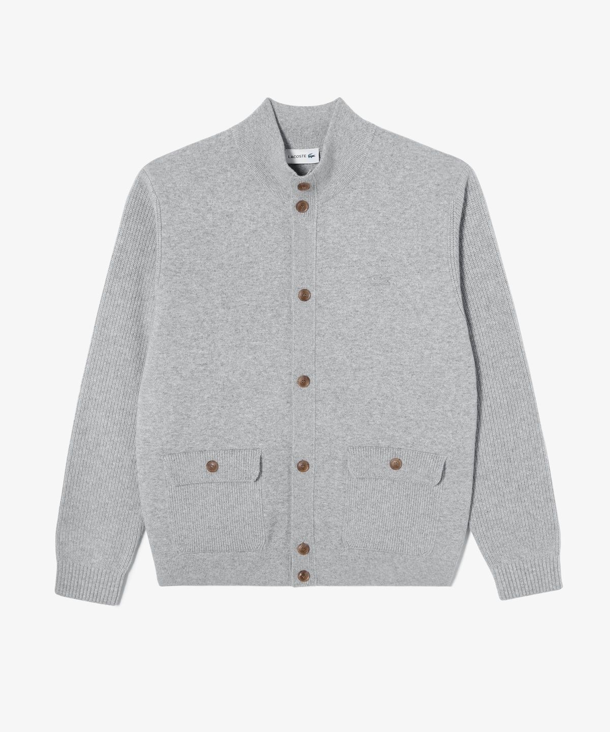 라코스테(LACOSTE) 남성 버튼 하이넥 니트 자켓 AH192E-56N CCA