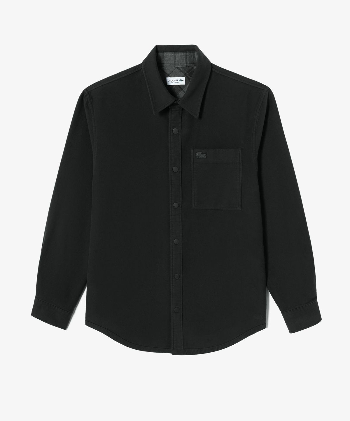라코스테(LACOSTE) 남성 리버시블 플란넬 체크 셔켓 CH901E-56N 3L6