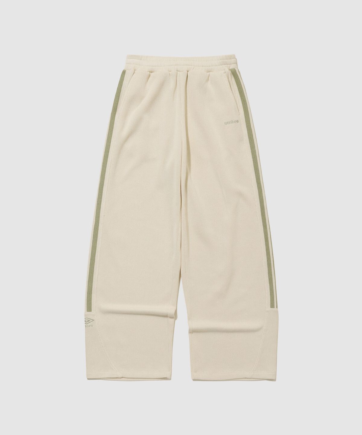 엄브로(UMBRO) 우먼스 스웨터라이크 트랙 팬츠 아이보리 UR322CFP98
