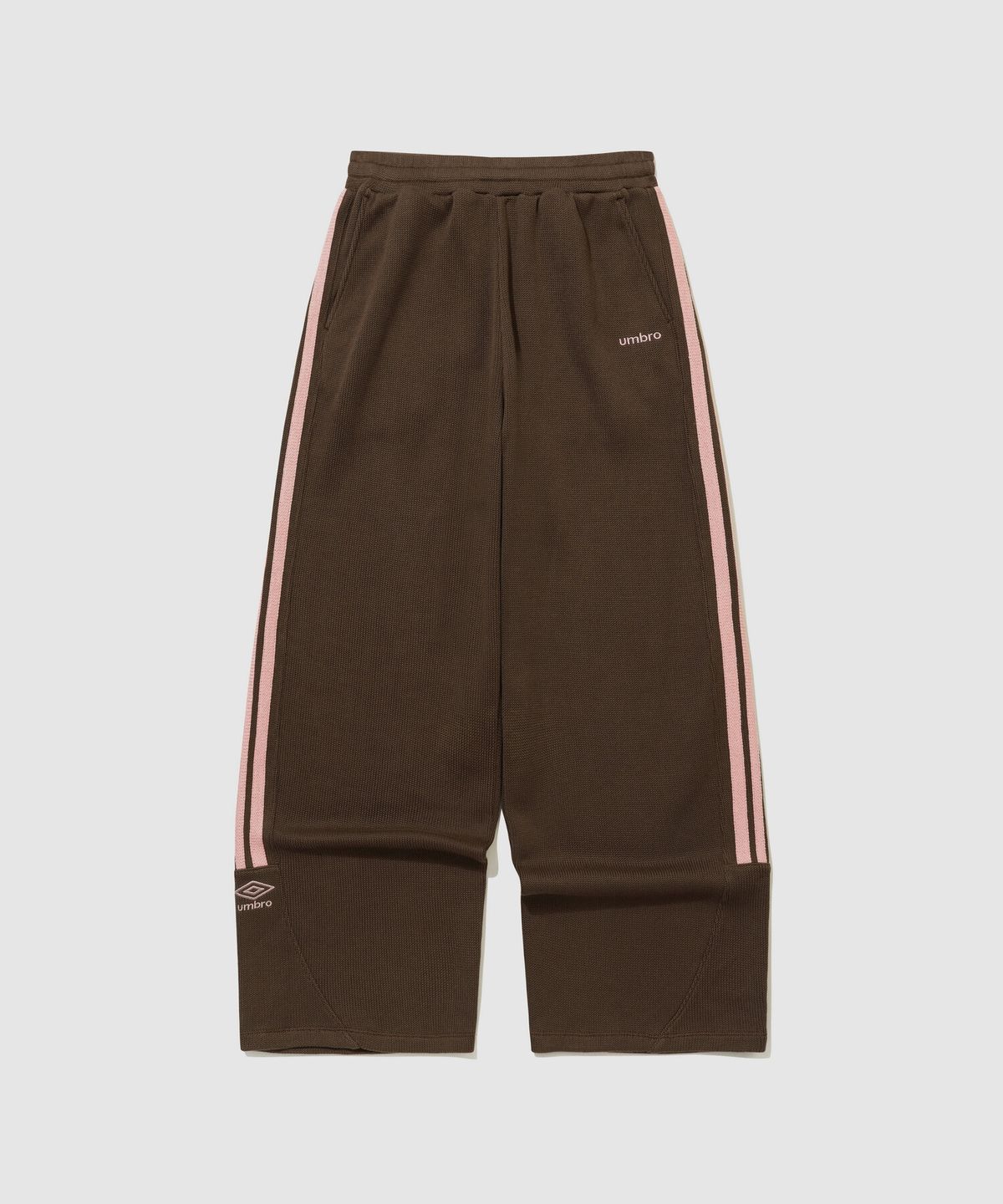 엄브로(UMBRO) 우먼스 스웨터라이크 트랙 팬츠 브라운 UR322CFP98