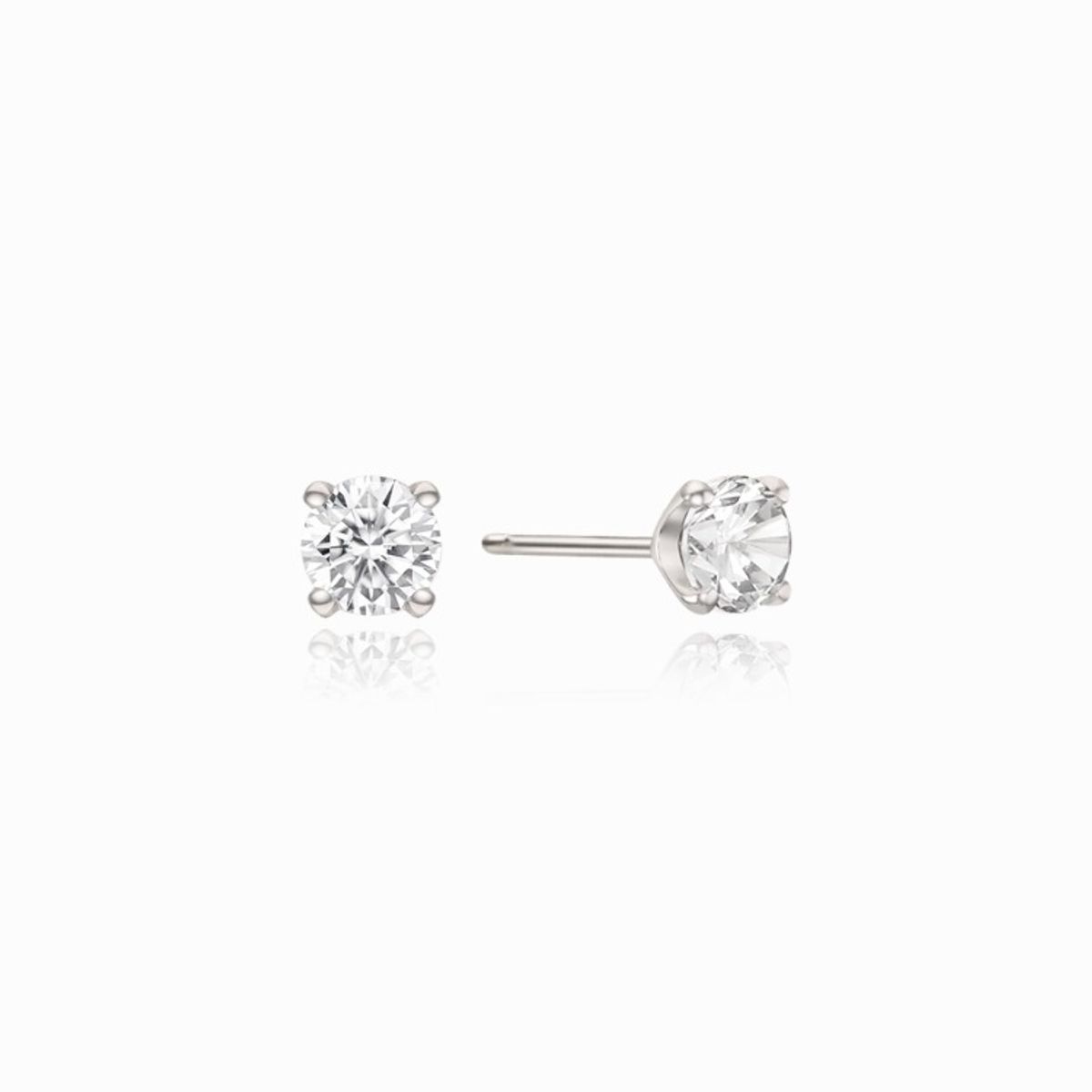 미니골드(MINIGOLD) [10K] 3.5mm 모이사나이트 귀걸이 MEM22319