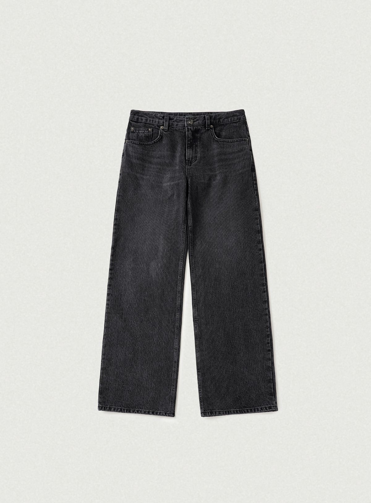더바넷(THEBARNNET) Foren Loose-Fit Denim Pants_Black