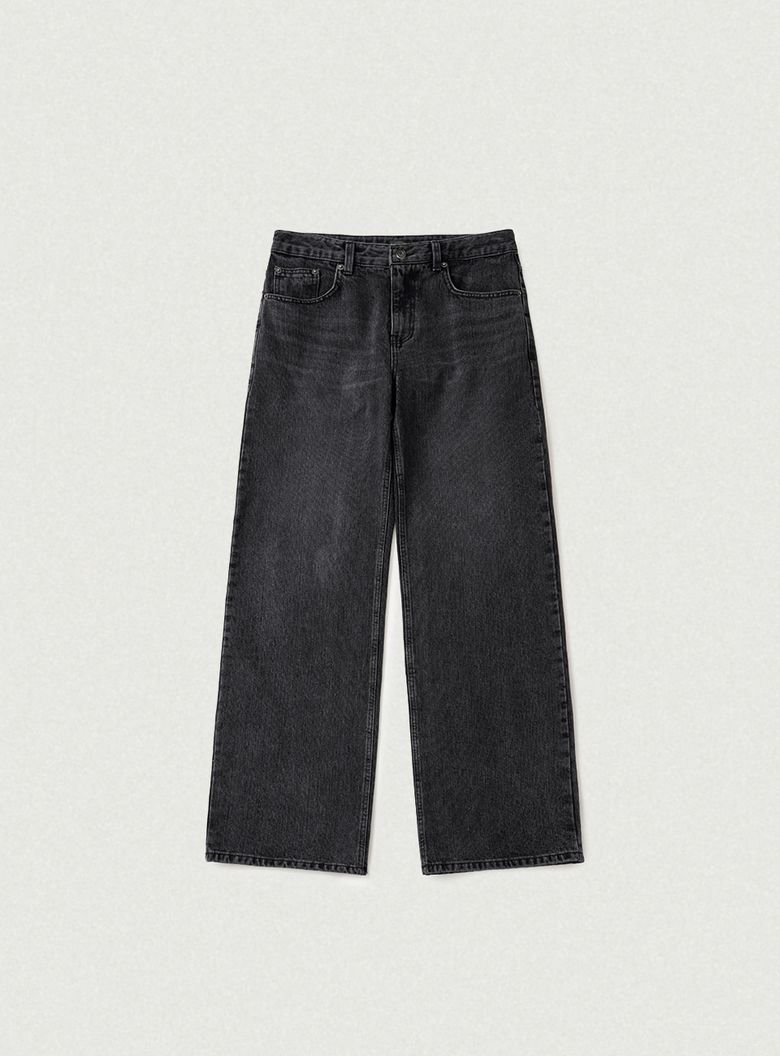 Foren Loose-Fit Denim Pants_Black